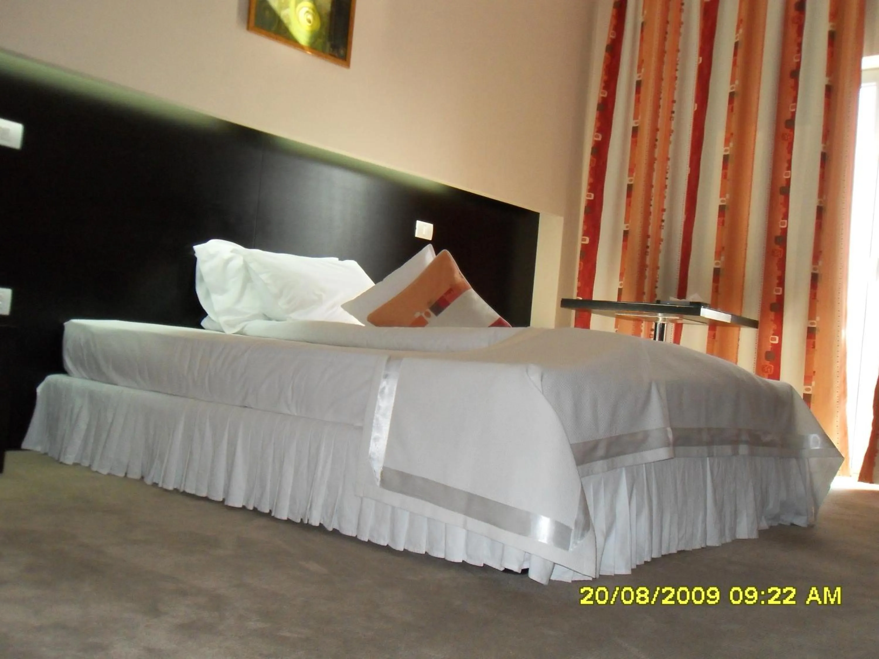 Bed in Hotel Delpack