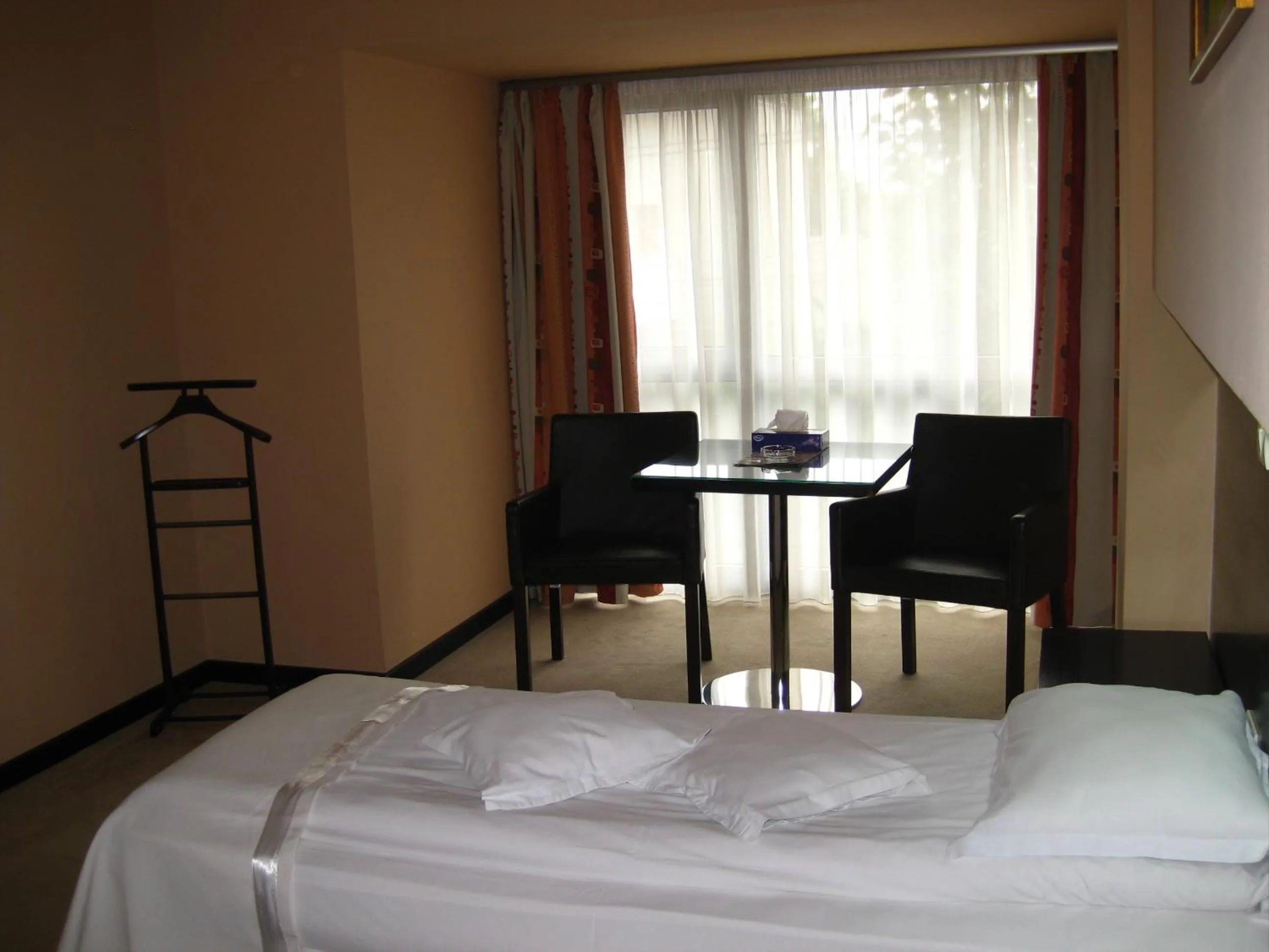 Bed in Hotel Delpack