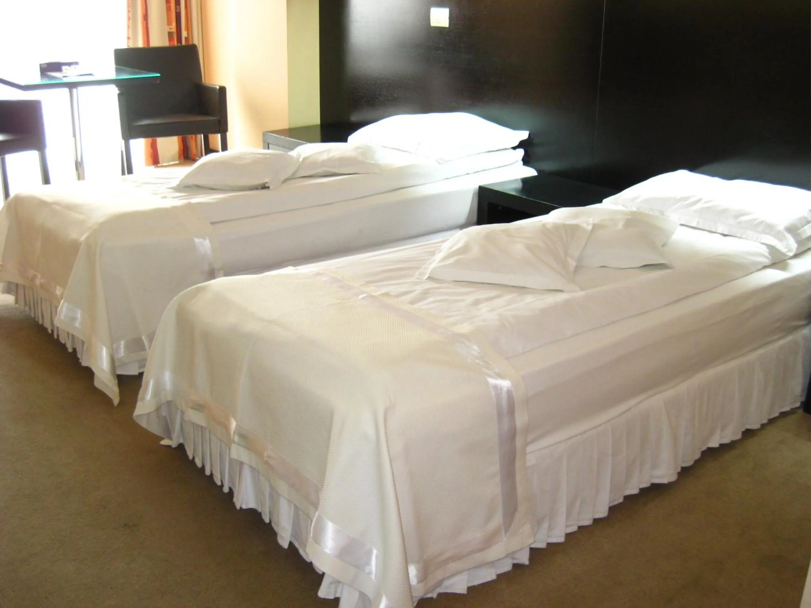 Bed in Hotel Delpack
