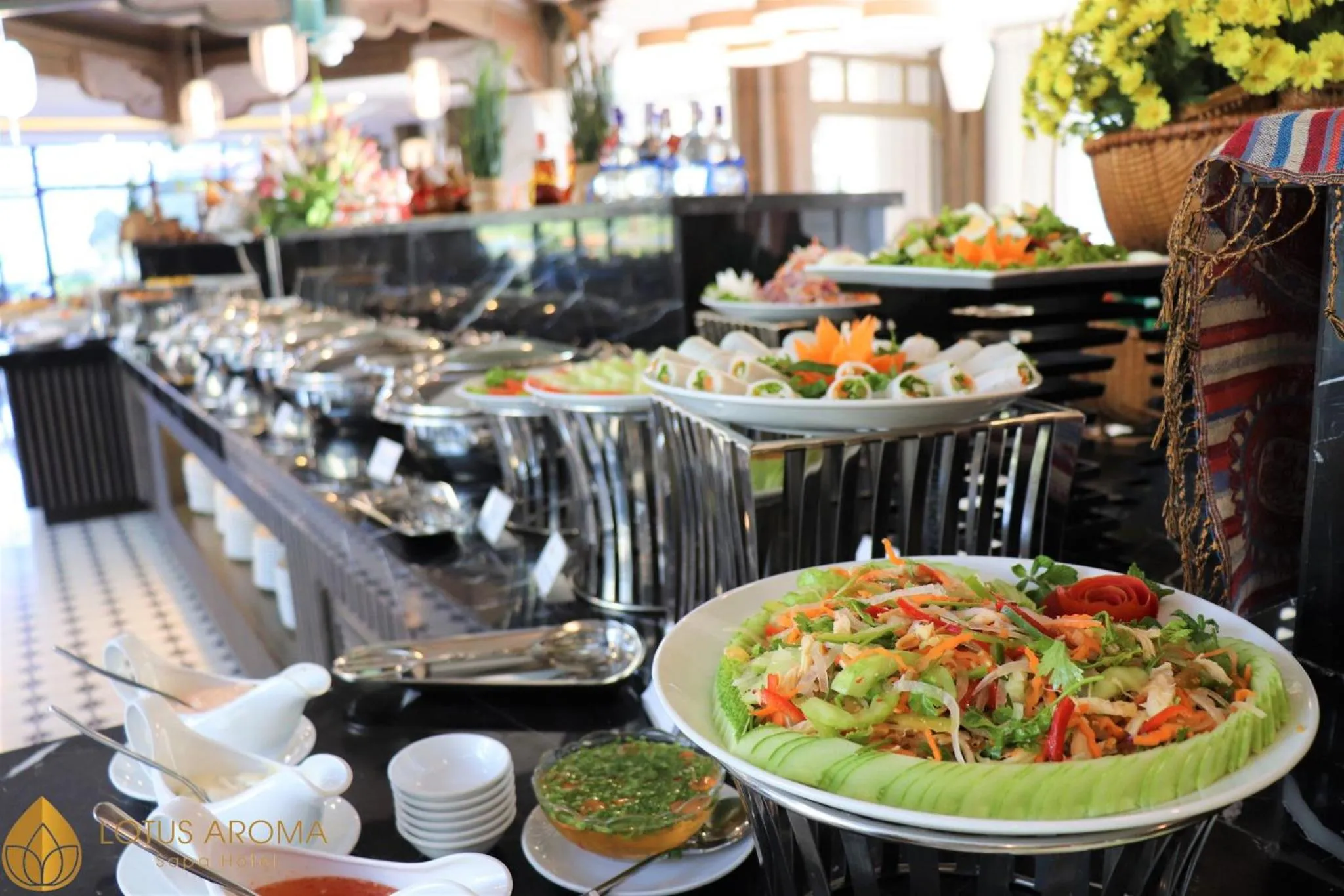 Restaurant/places to eat in Lotus Aroma Sapa Hotel