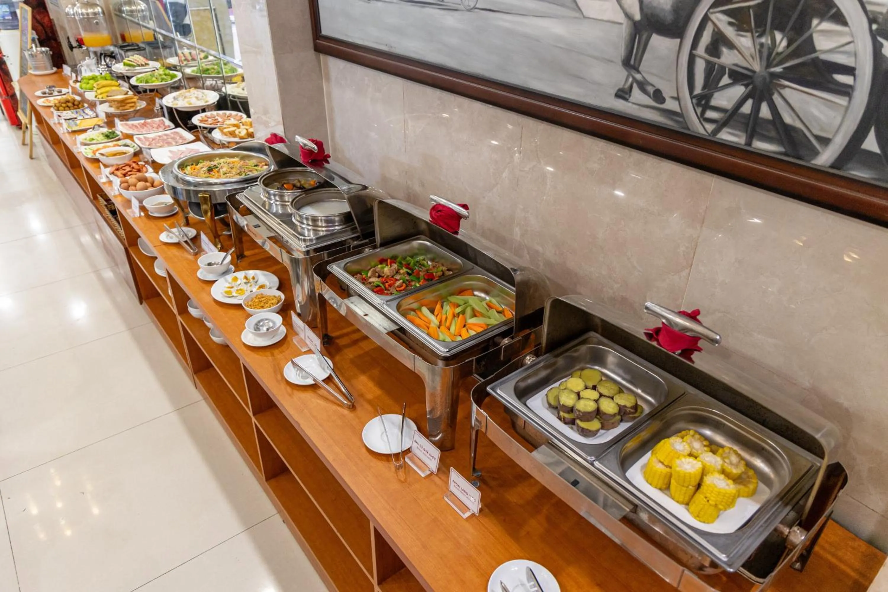 Breakfast in A25 Hotel - 274 Đề Thám