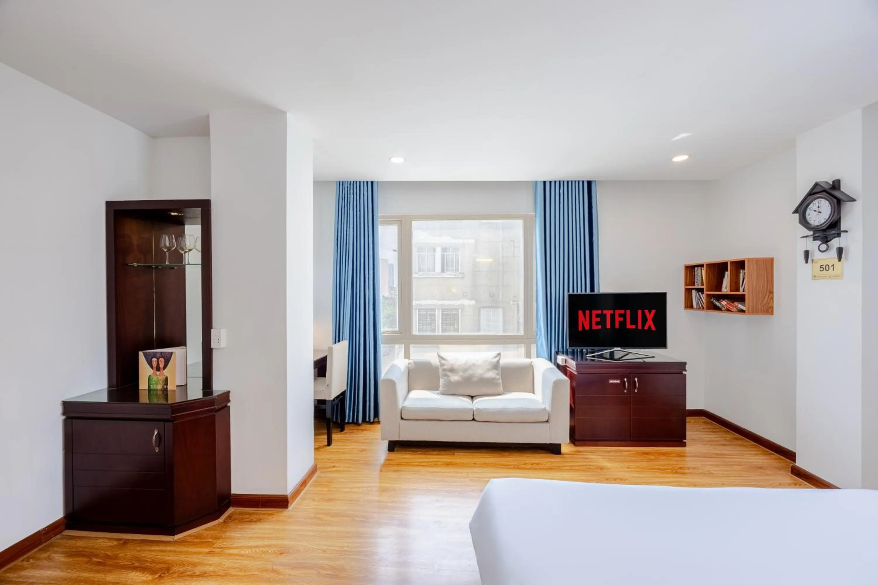 Photo of the whole room, Bed in A25 Hotel - 180 Nguyễn Trãi