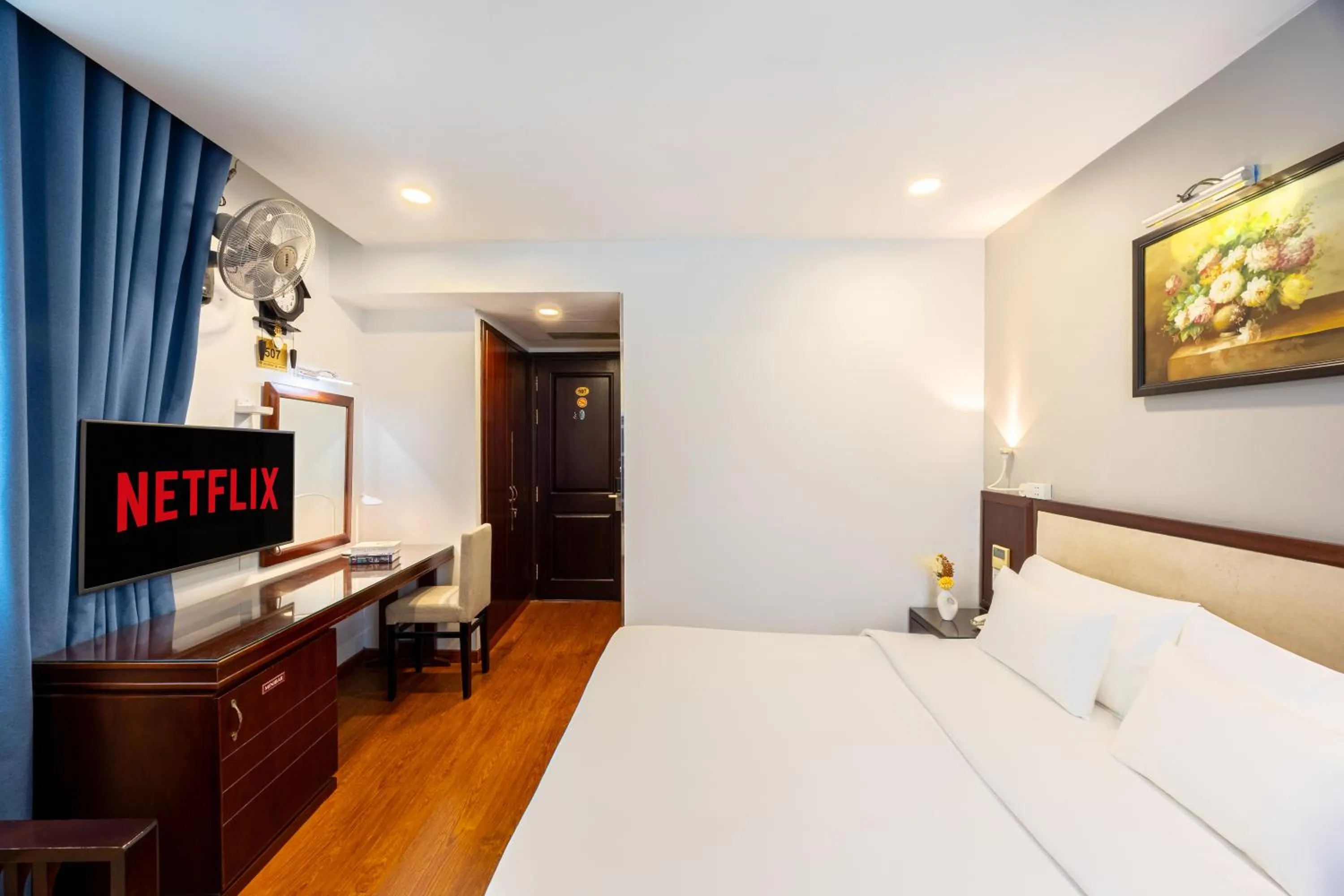 Bed in A25 Hotel - 180 Nguyễn Trãi