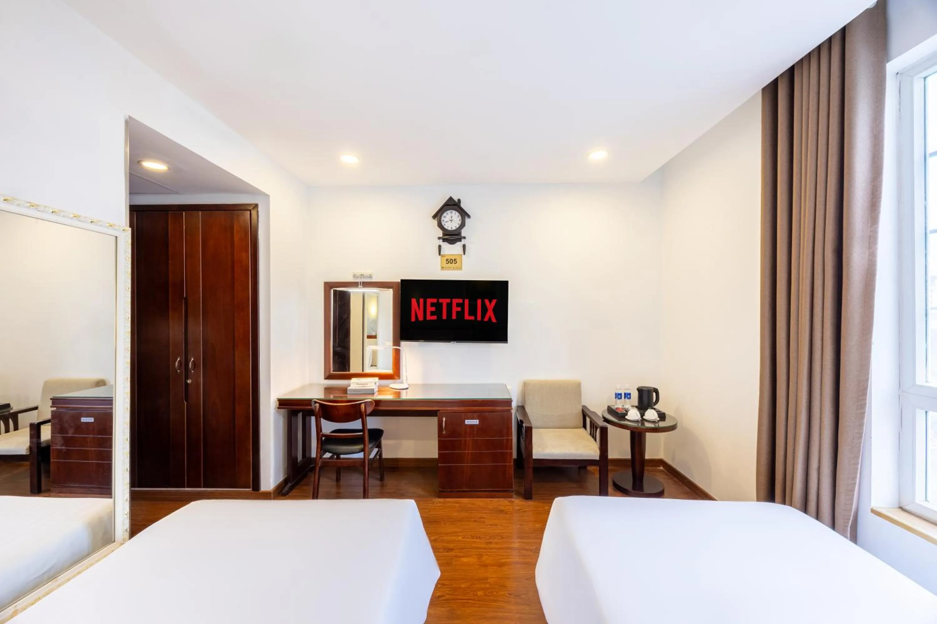 Photo of the whole room, Bed in A25 Hotel - 180 Nguyễn Trãi