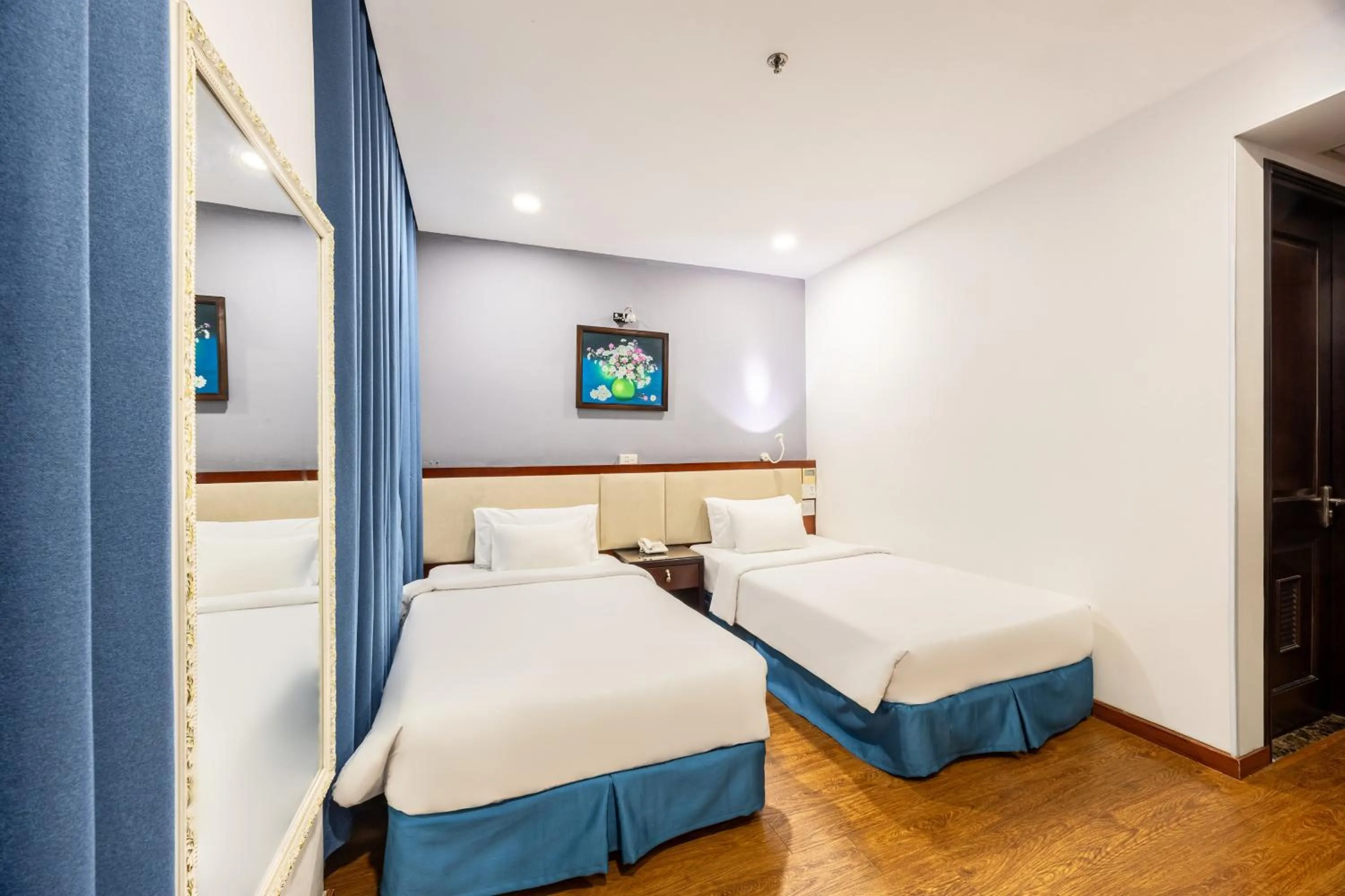 Bed in A25 Hotel - 180 Nguyễn Trãi