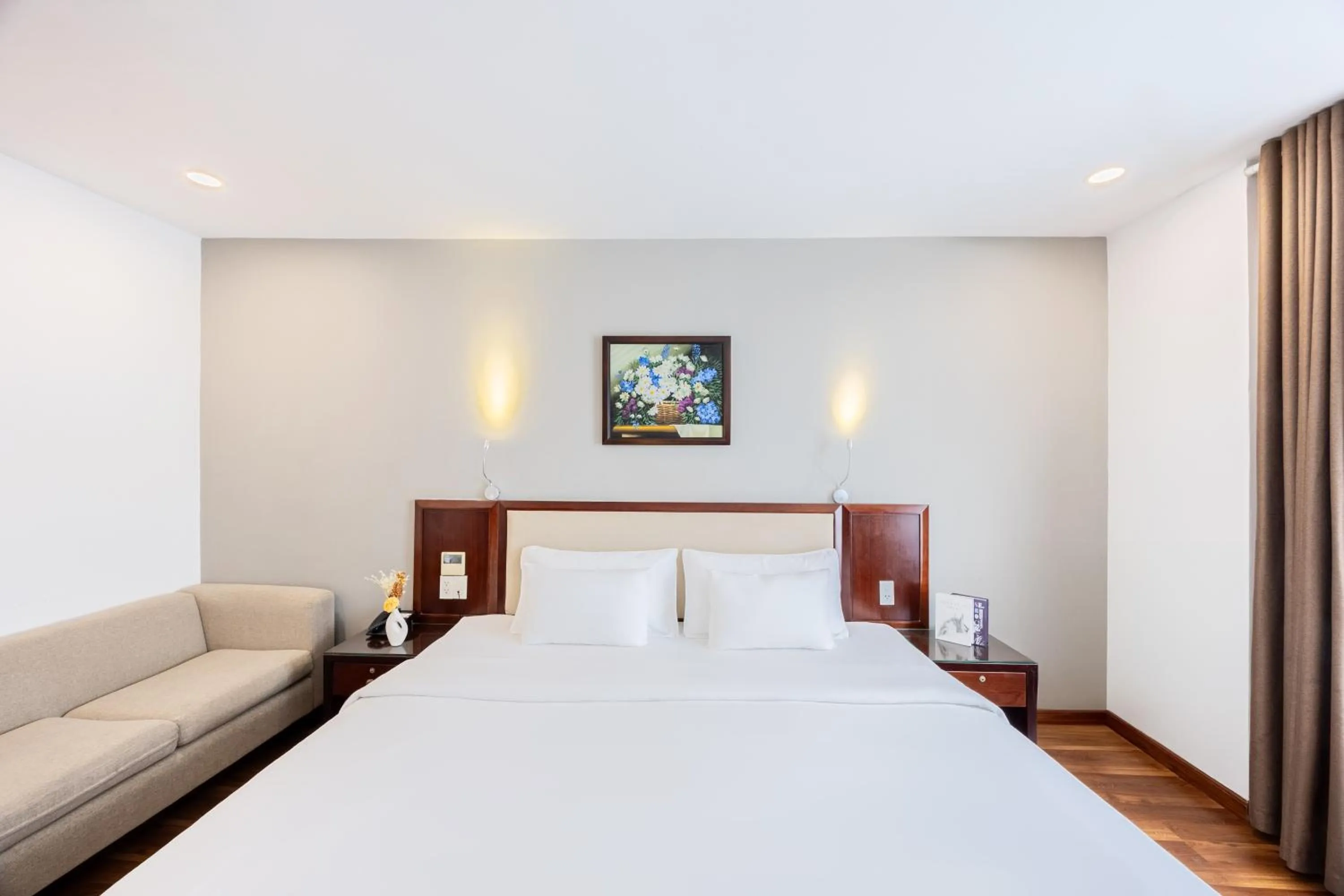 Bed in A25 Hotel - 180 Nguyễn Trãi