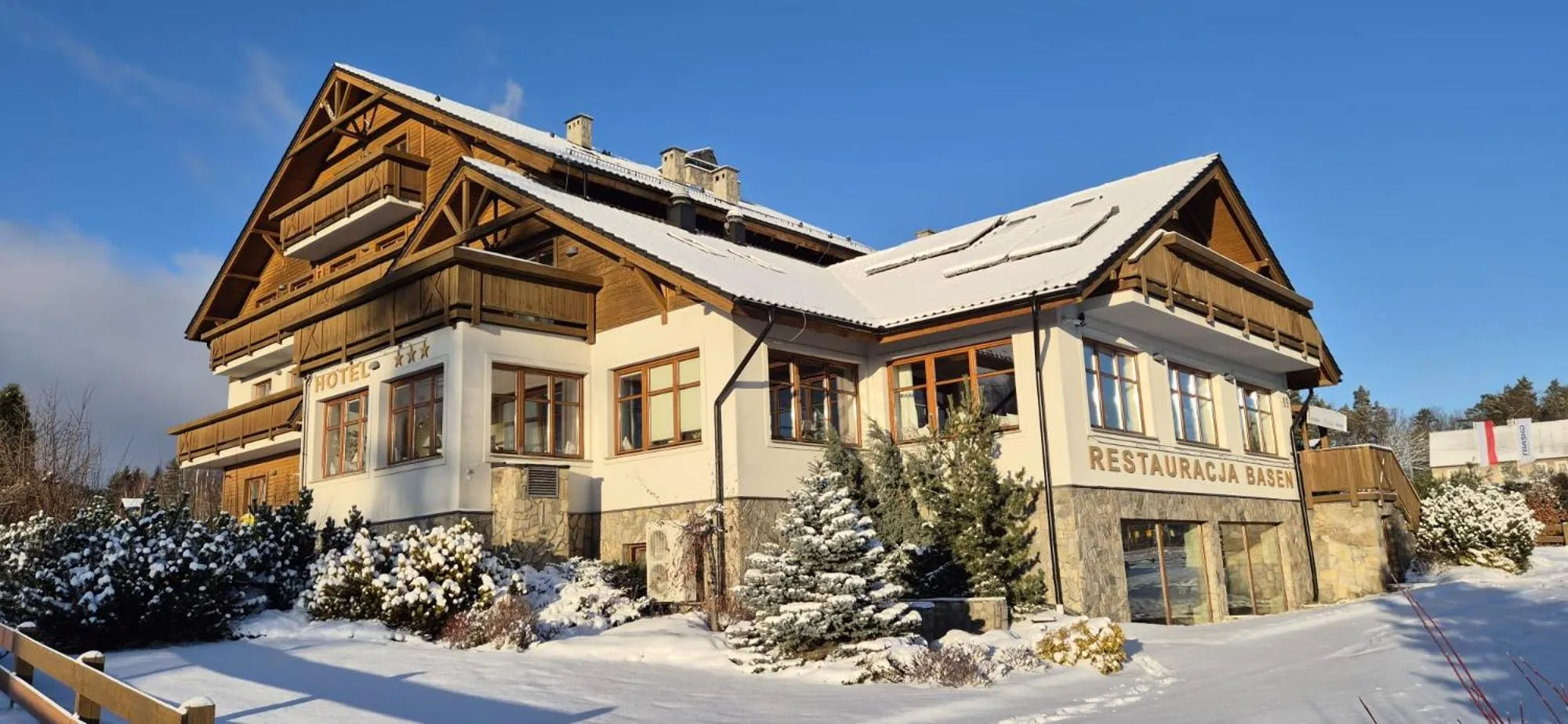 Property building in Hotel Alpejski