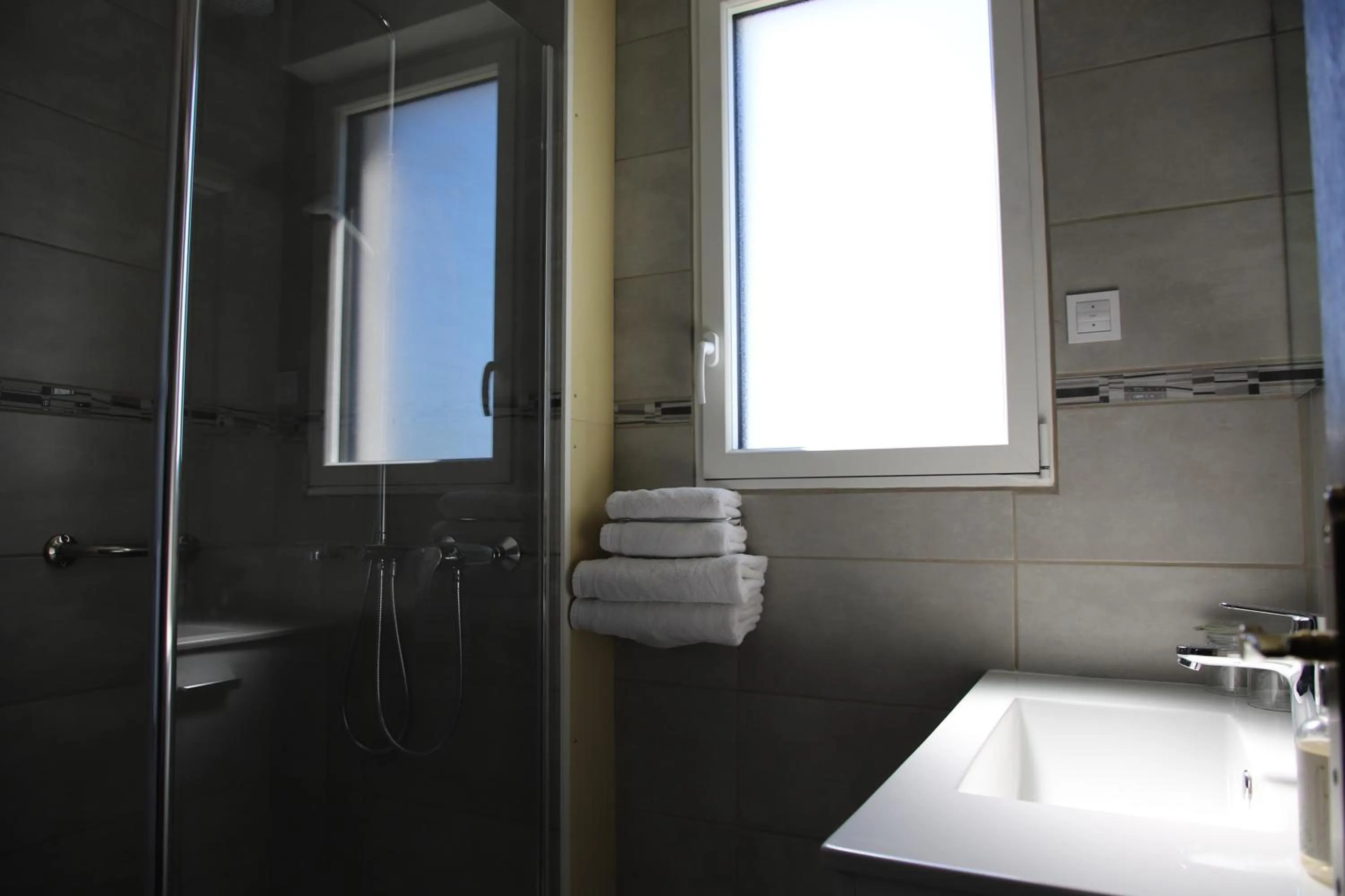 Shower in Hotel Royal Albion