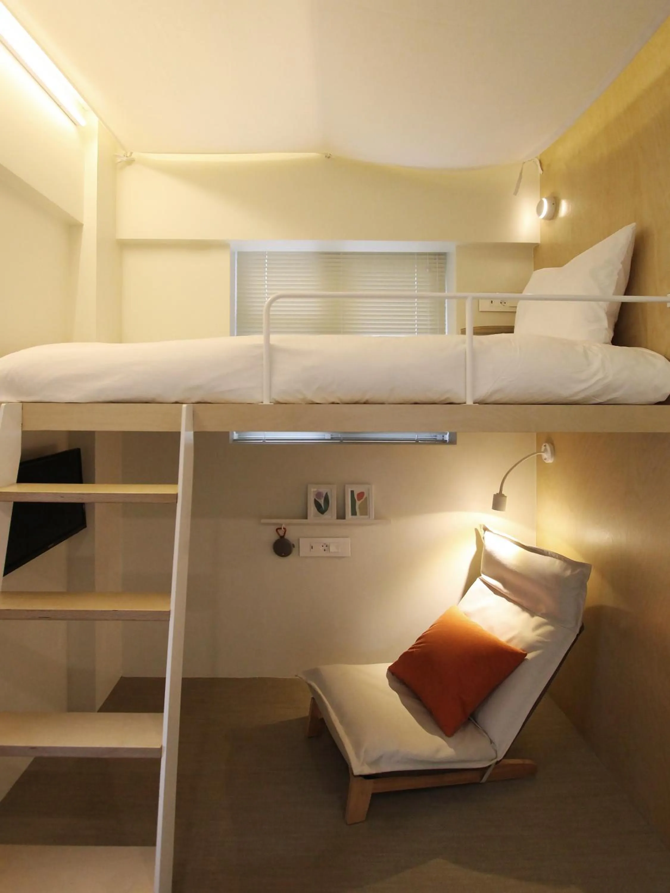 Bed in Tong Tong Petit Hotel