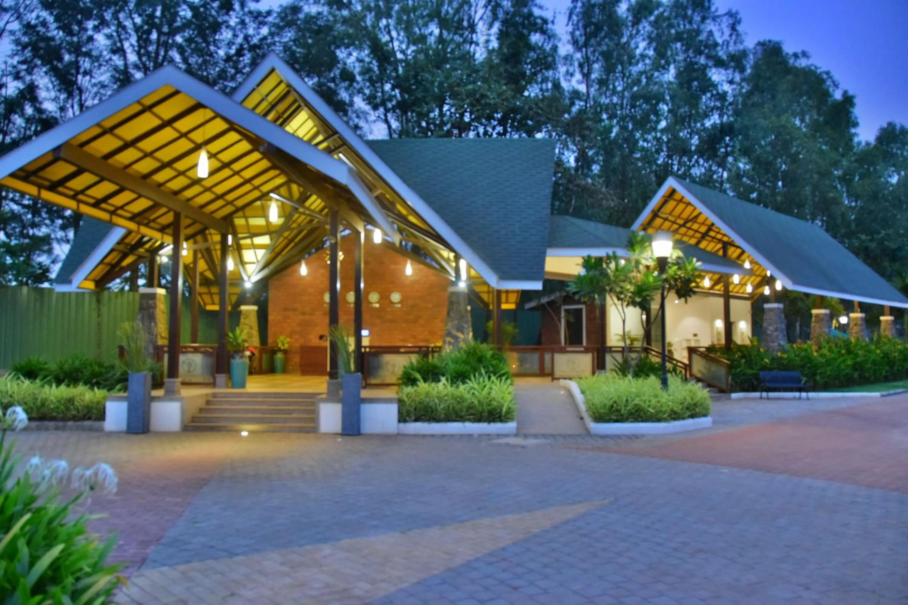 Facade/entrance in Fazlani Natures Nest - The Wellness Retreat