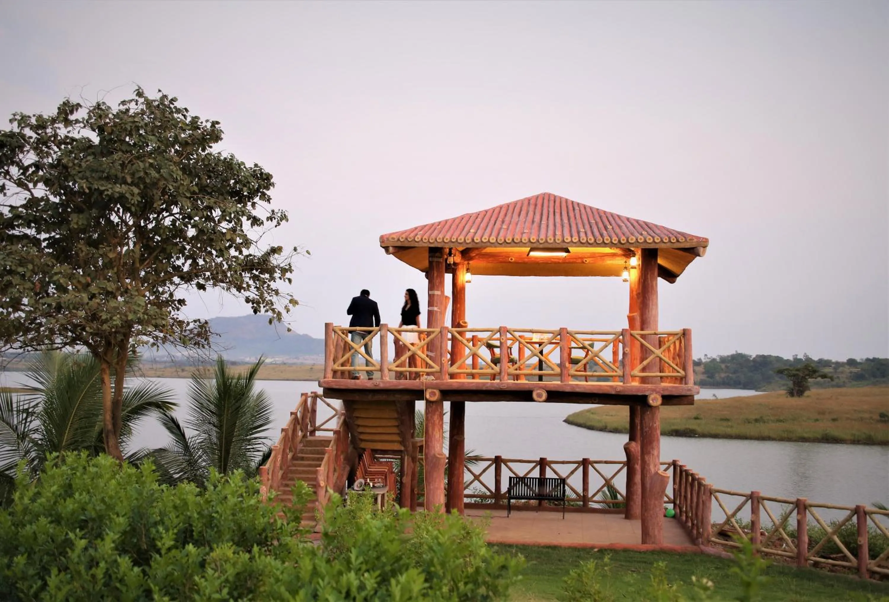 Sunrise in Fazlani Natures Nest - The Wellness Retreat