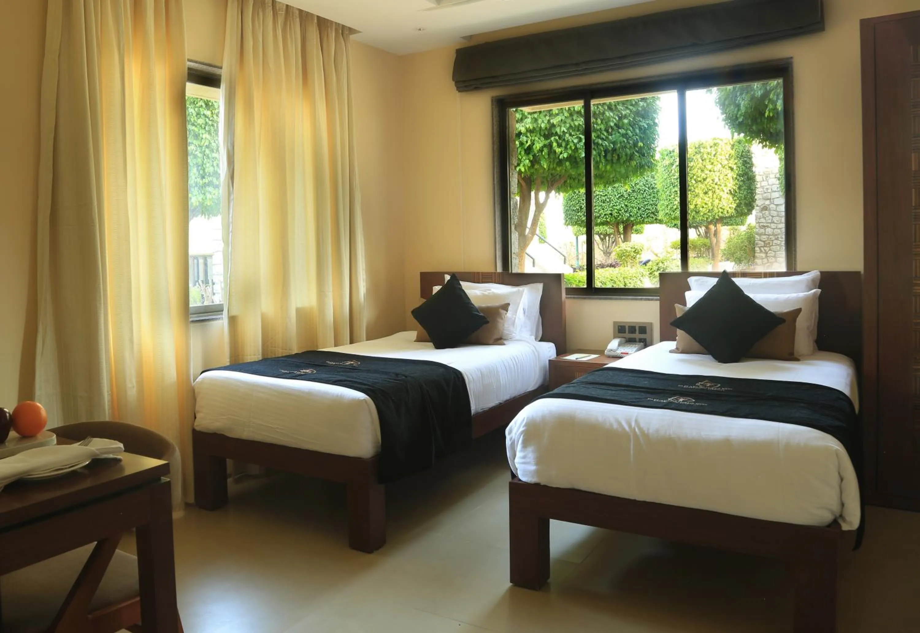 Bedroom, Bed in Fazlani Natures Nest - The Wellness Retreat