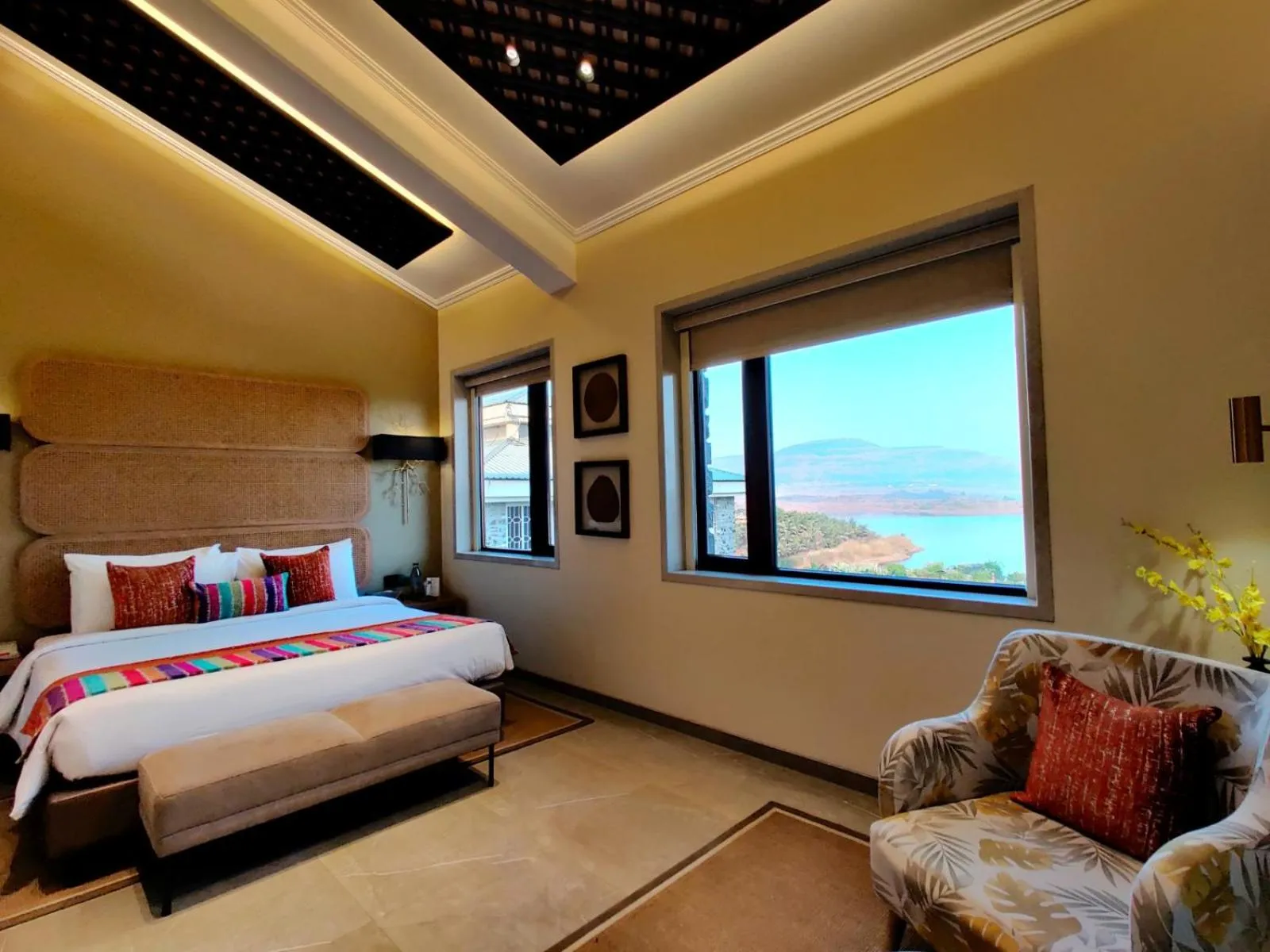 Bedroom, Bed in Fazlani Natures Nest - The Wellness Retreat