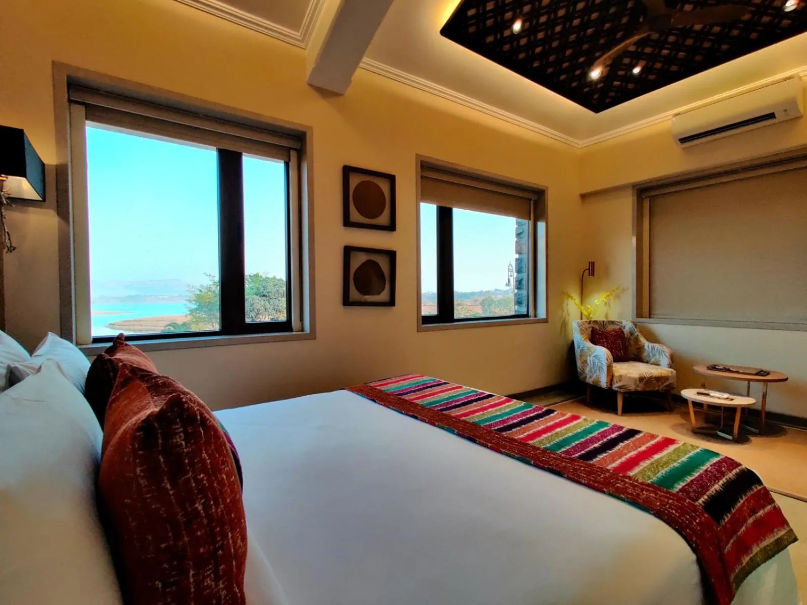 Bedroom, Bed in Fazlani Natures Nest - The Wellness Retreat