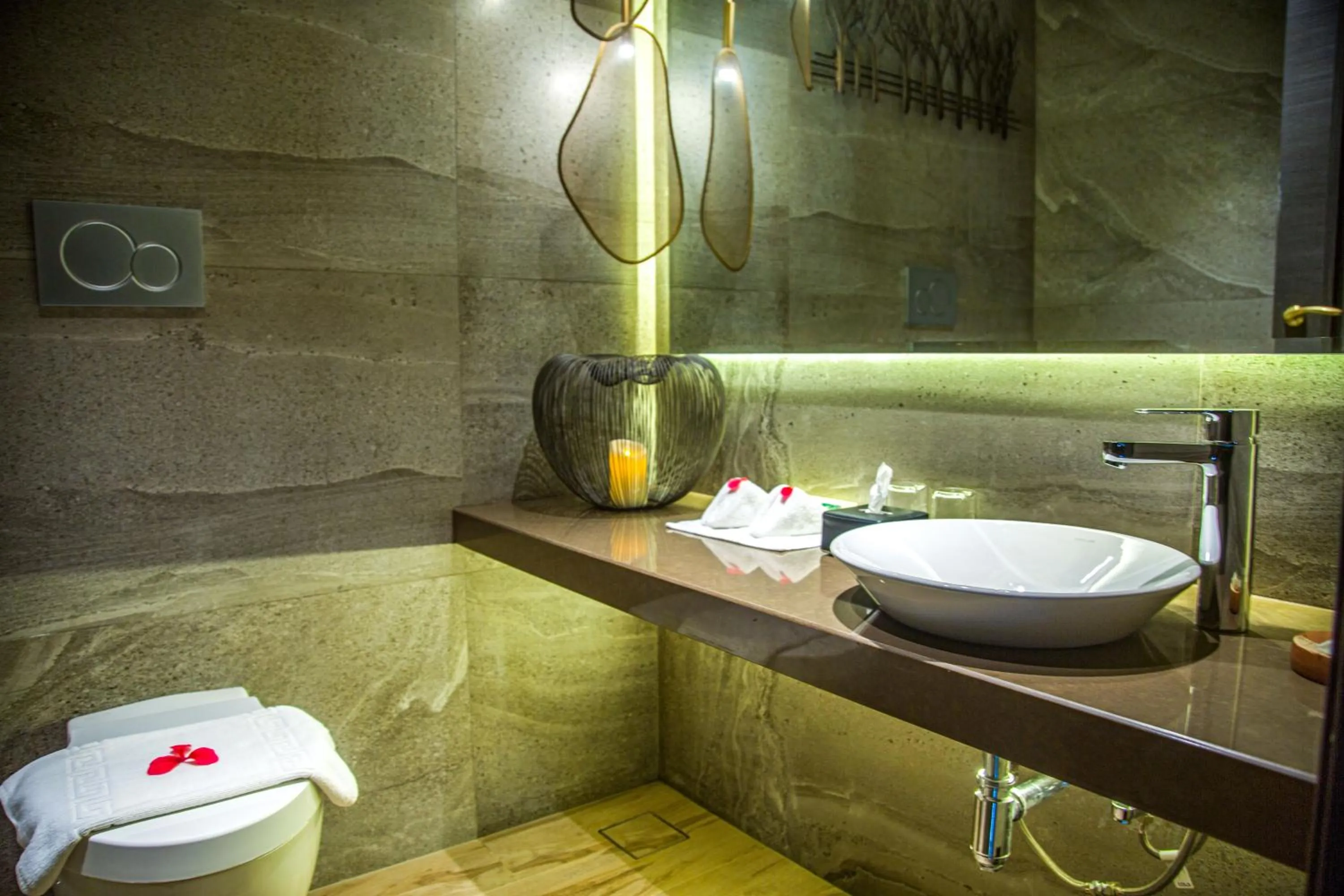 Bathroom in Fazlani Natures Nest - The Wellness Retreat