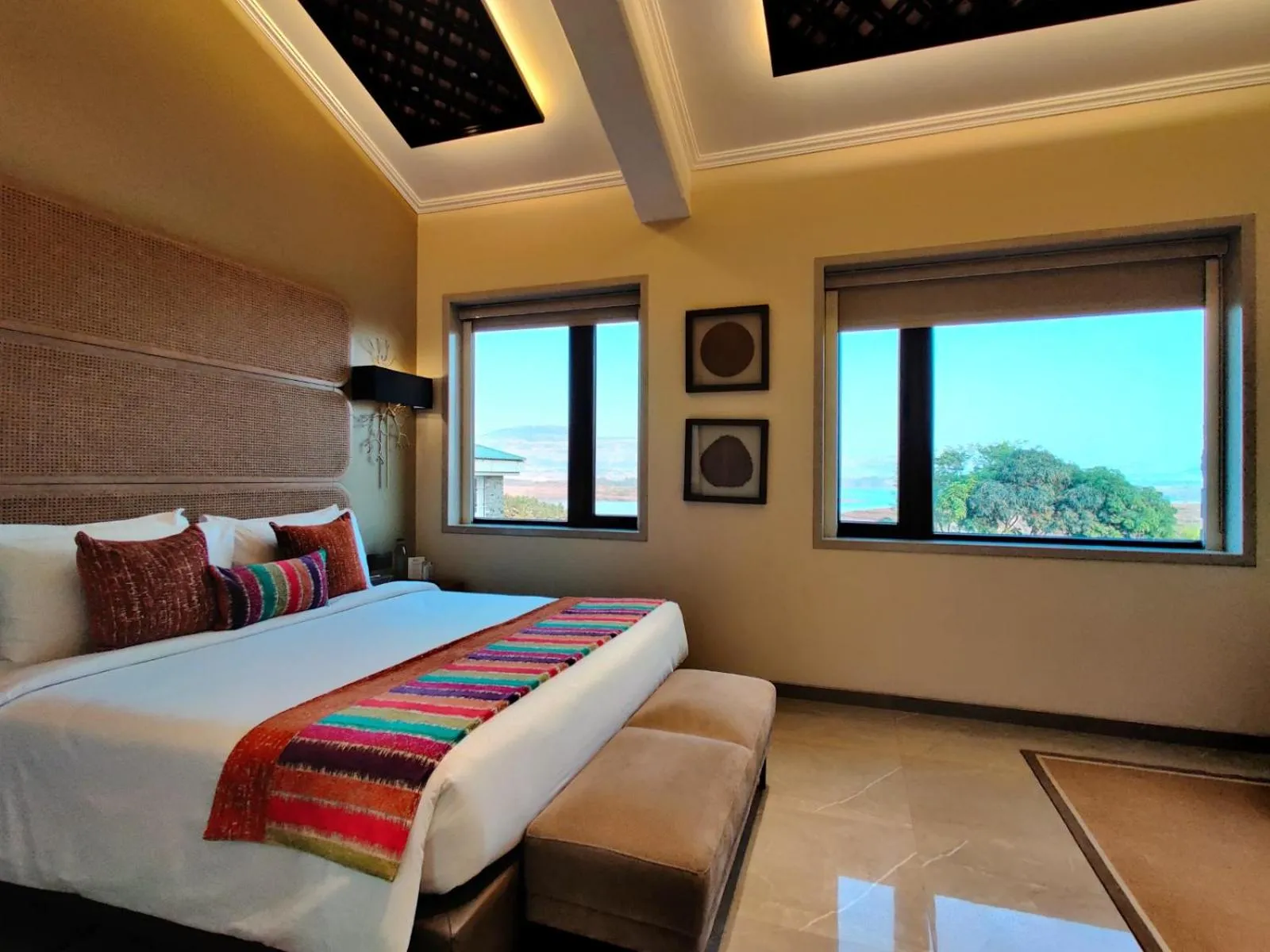 Bedroom, Bed in Fazlani Natures Nest - The Wellness Retreat