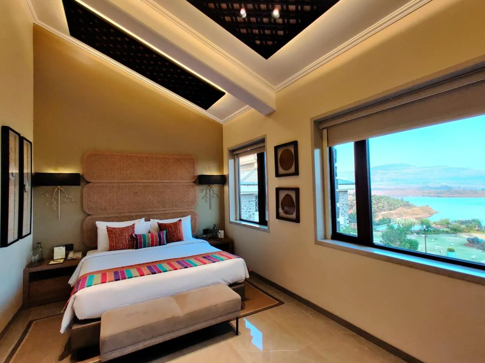 Bedroom, Bed in Fazlani Natures Nest - The Wellness Retreat