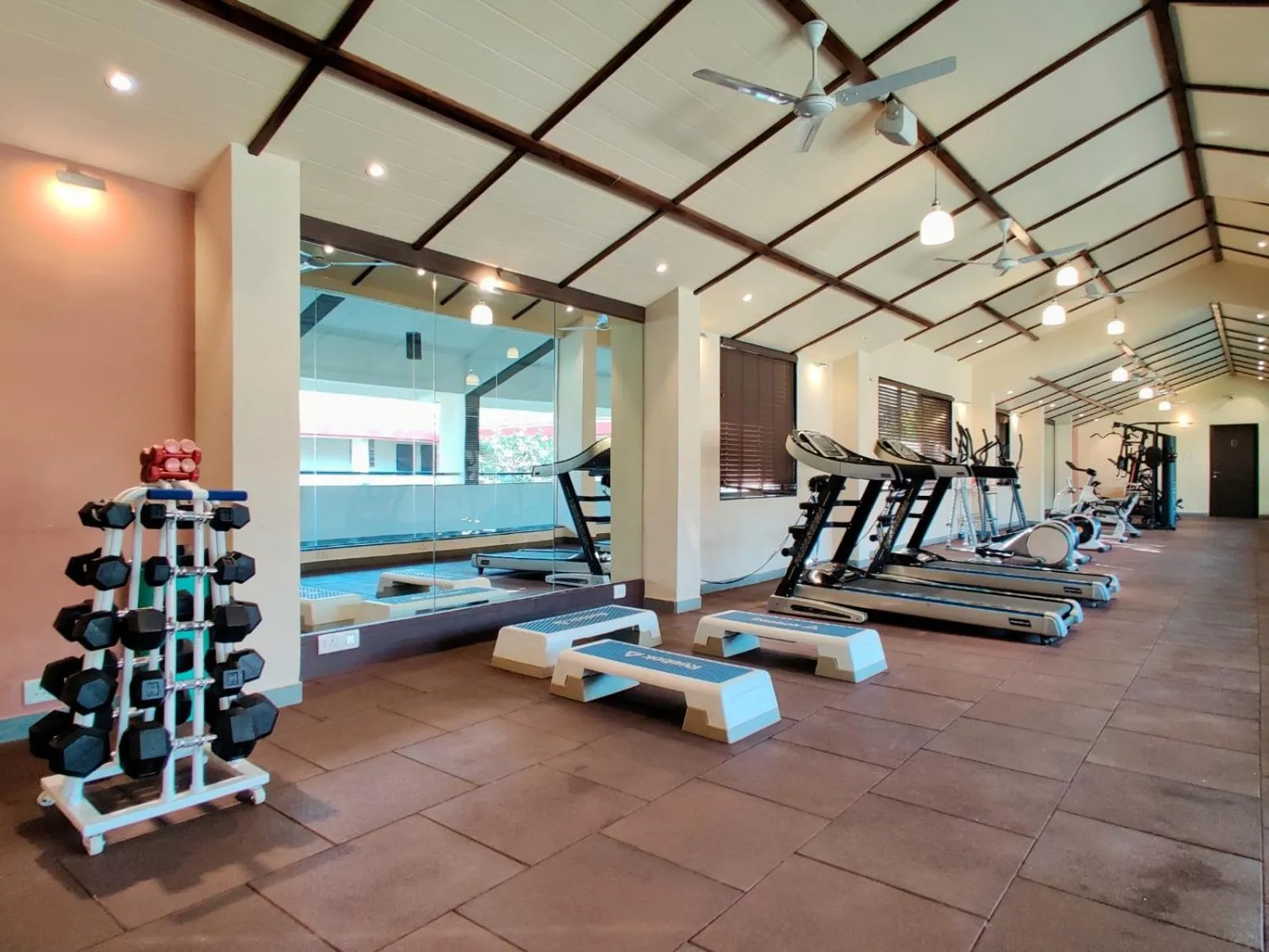 Fitness centre/facilities in Fazlani Natures Nest - The Wellness Retreat
