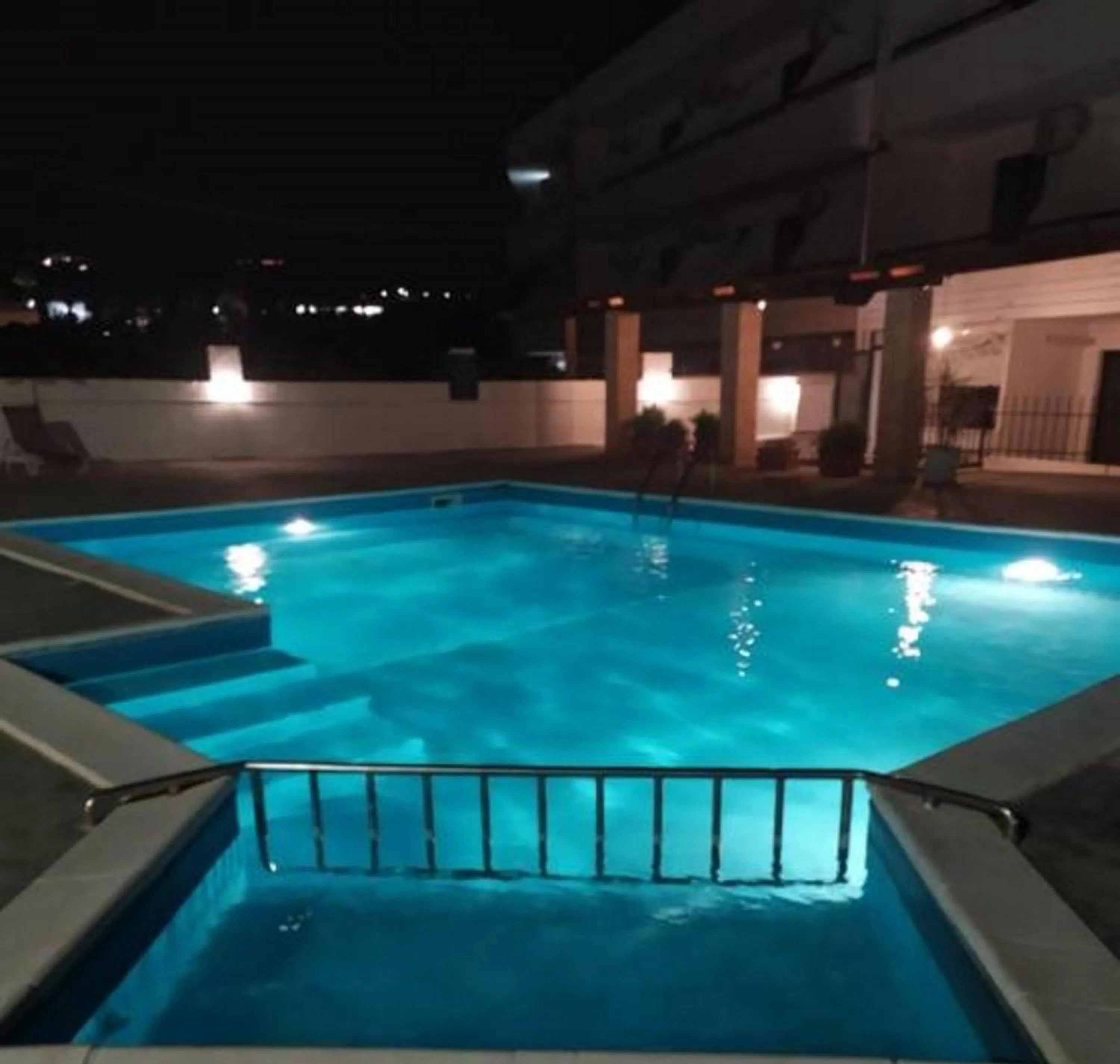 Pool view in Butterfly Studios, Faliraki