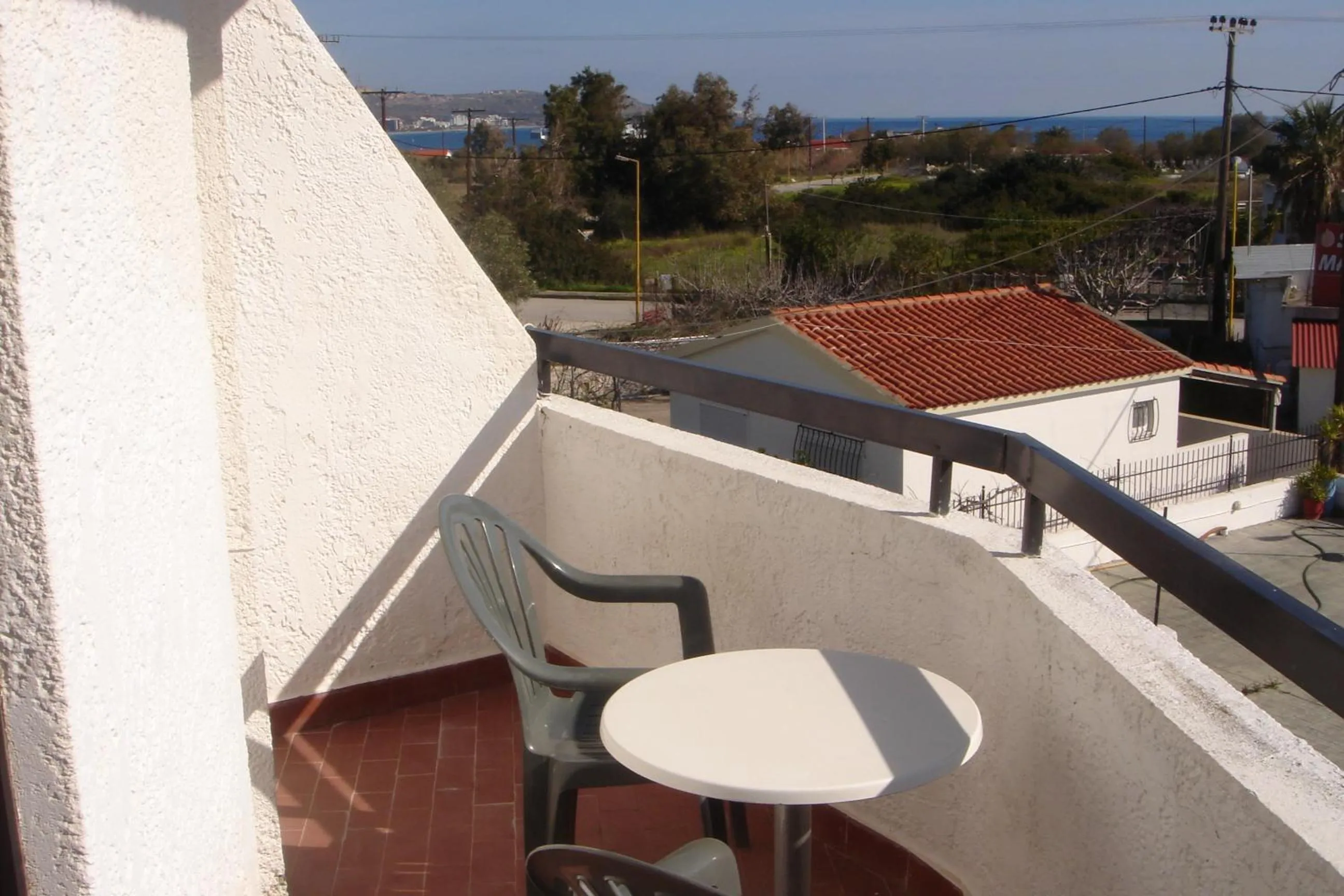 Balcony/Terrace in Butterfly Studios, Faliraki