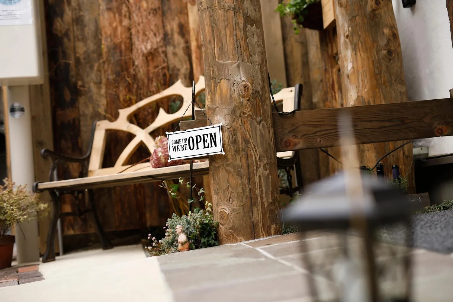 Facade/entrance in Kyono Mori Yurinsha