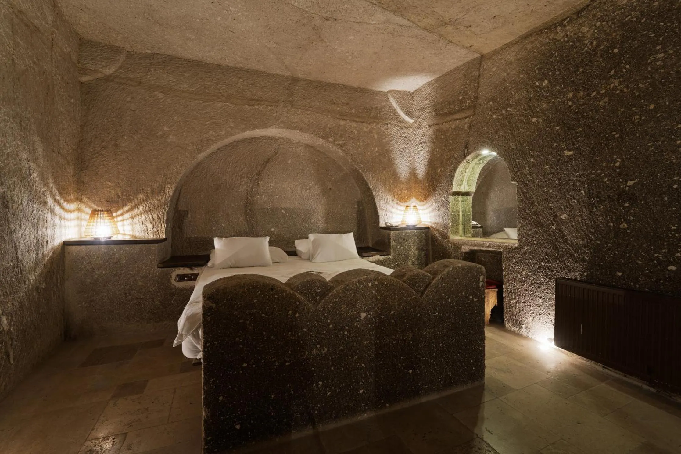 Bed in Grand Cave Suites