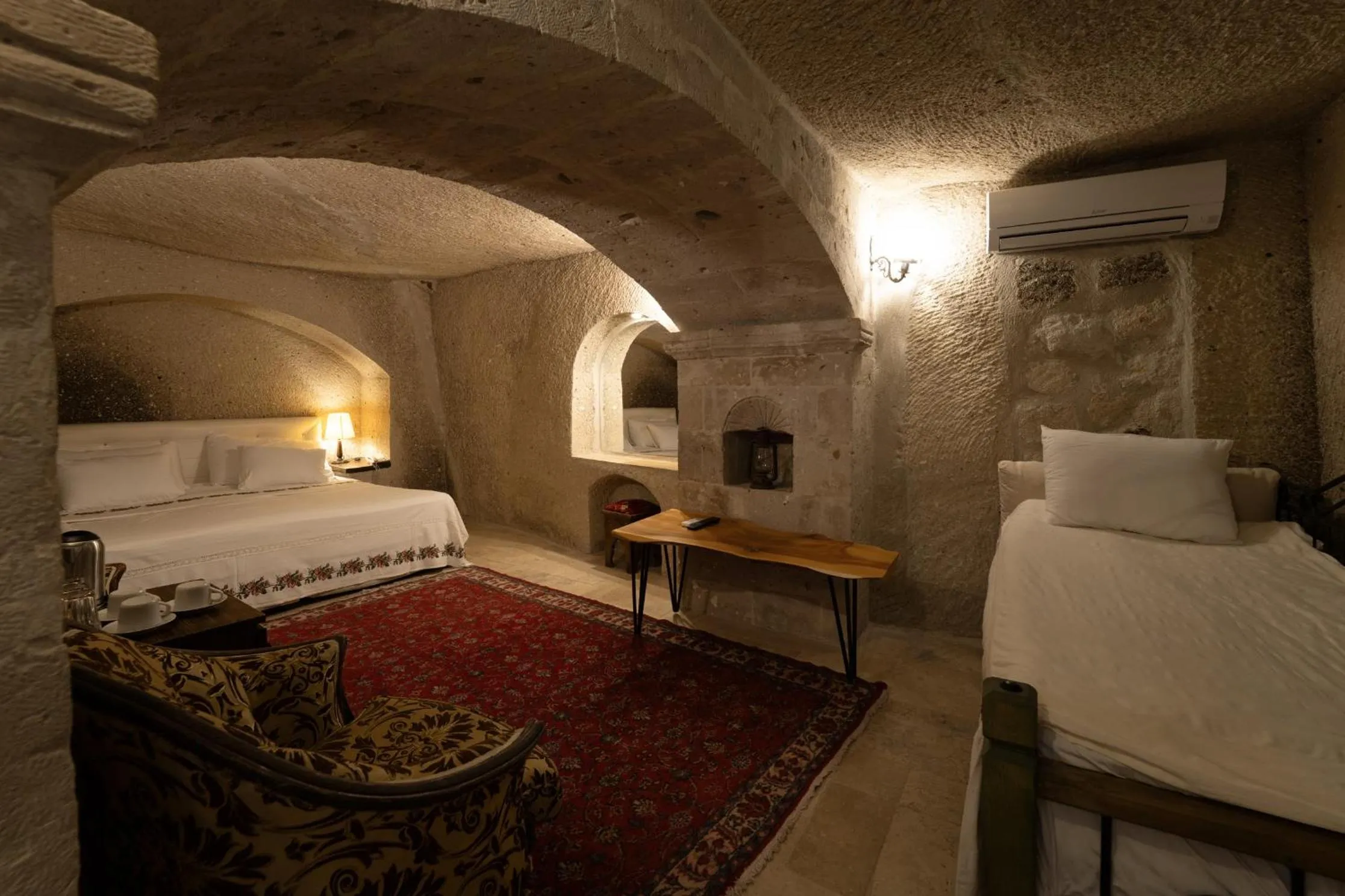 Bed in Grand Cave Suites