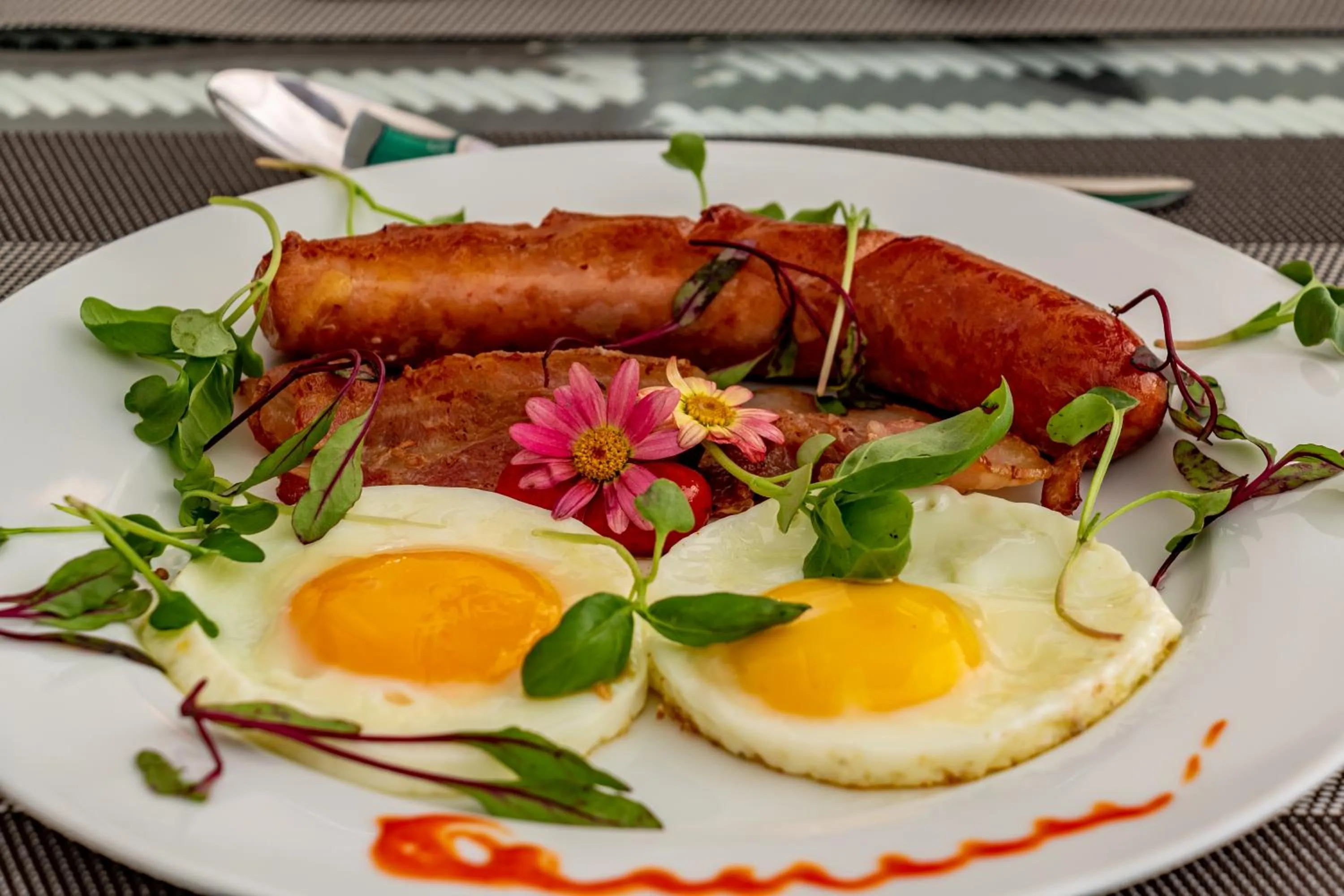 Food and drinks in Christies at 32 on Russell