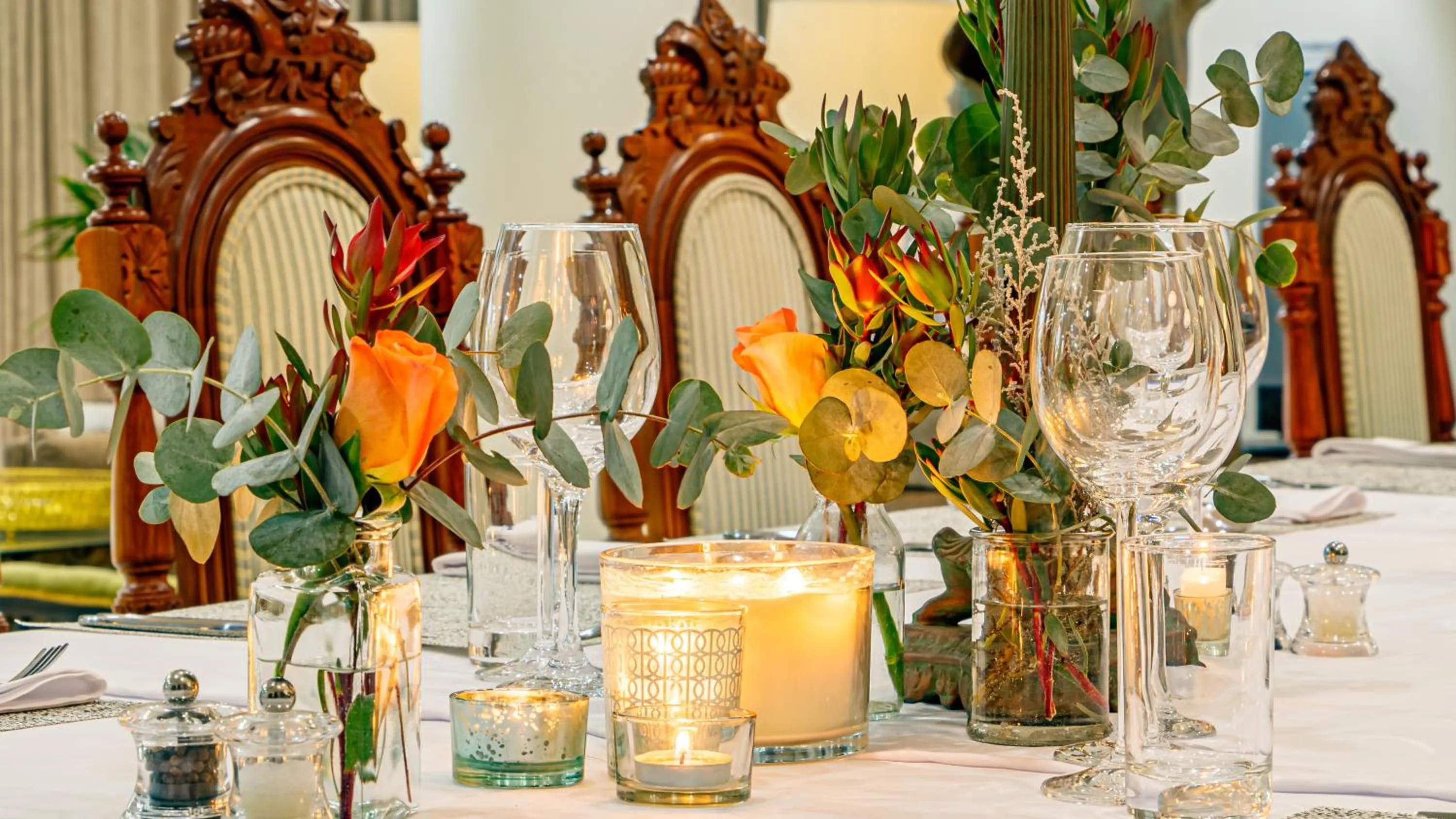 Food and drinks in Christies at 32 on Russell