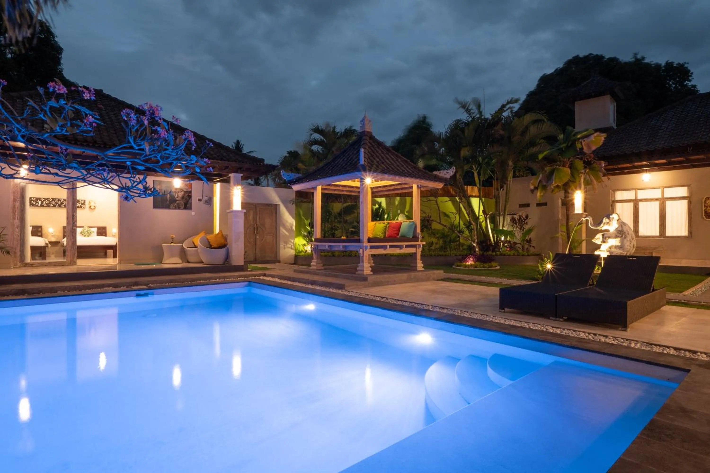 Swimming pool in The Catur Villa Seminyak