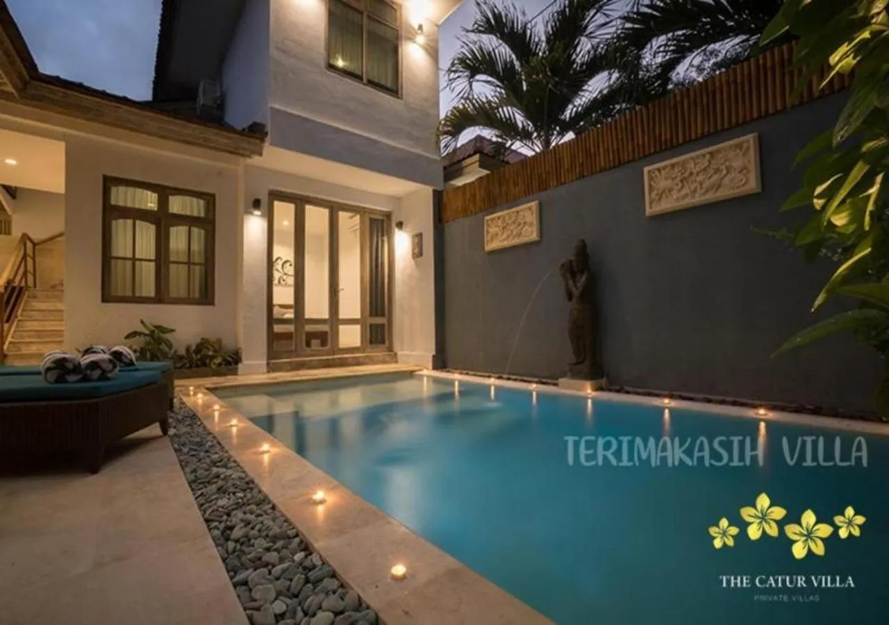 Swimming pool in The Catur Villa Seminyak