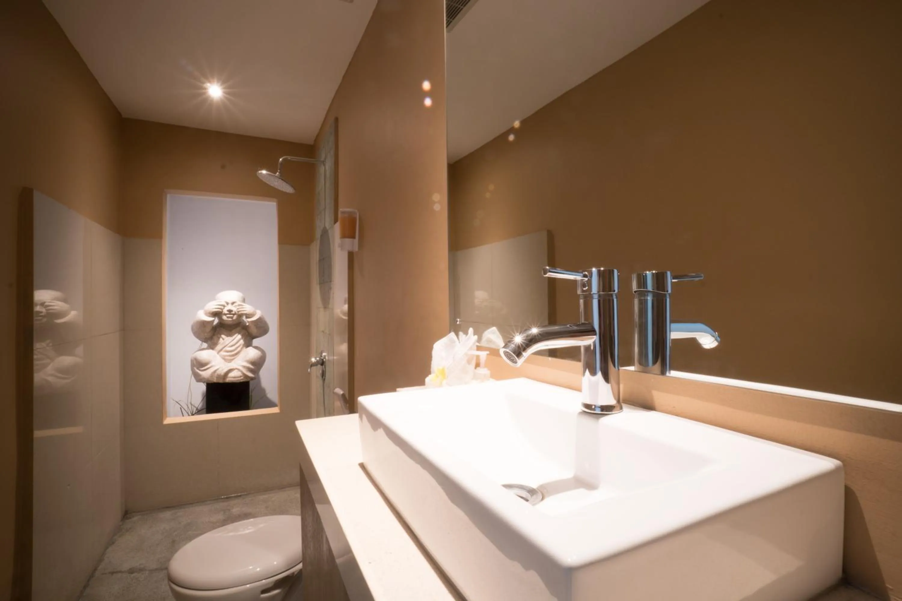 Shower in The Catur Villa Seminyak