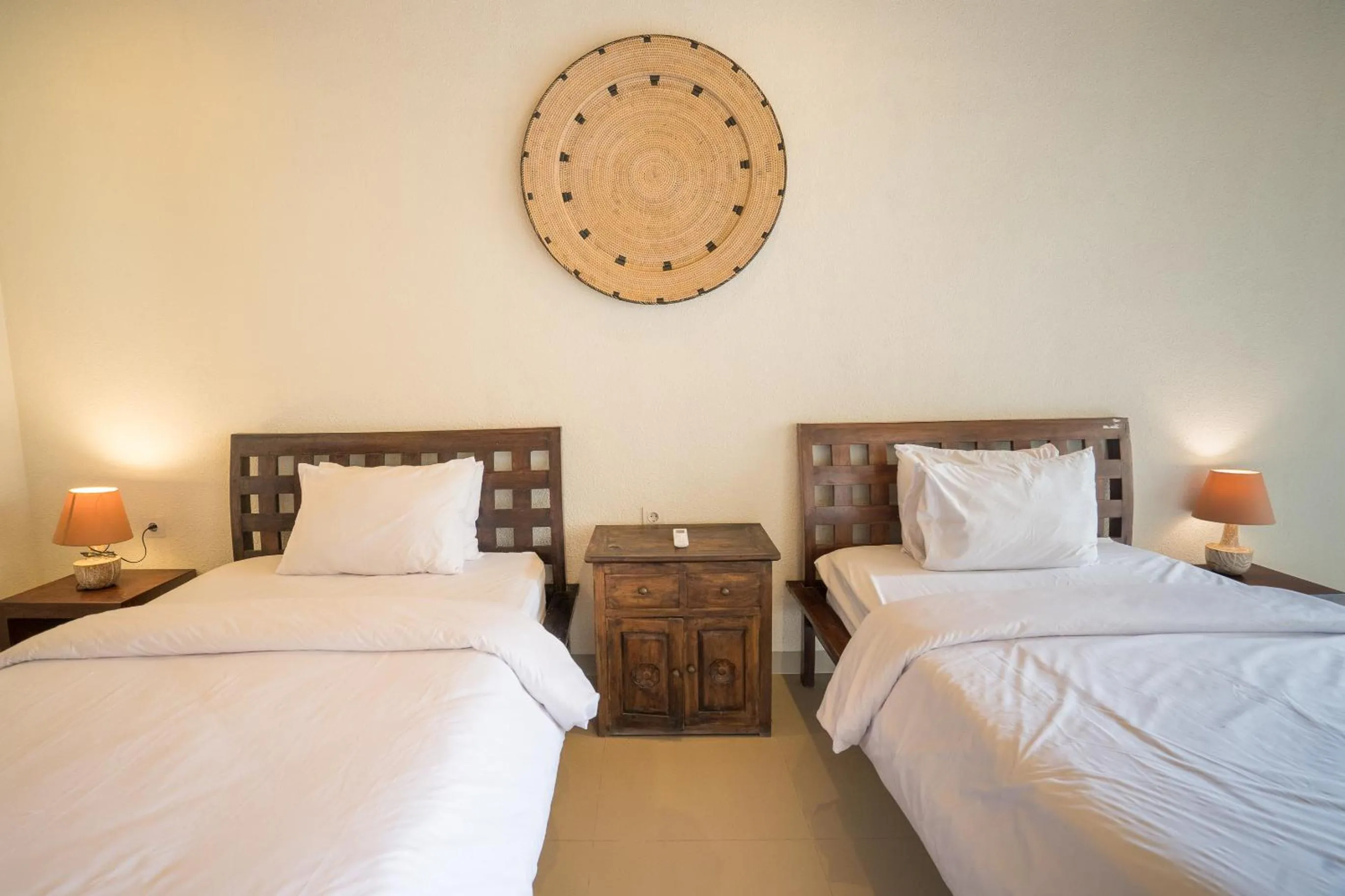 Bed in The Catur Villa Seminyak