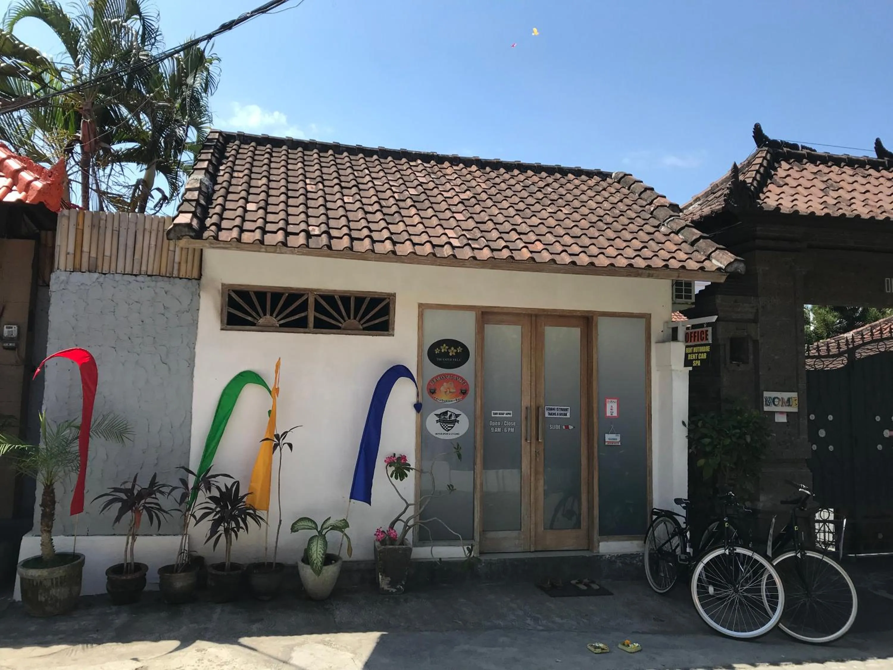 Cycling in The Catur Villa Seminyak