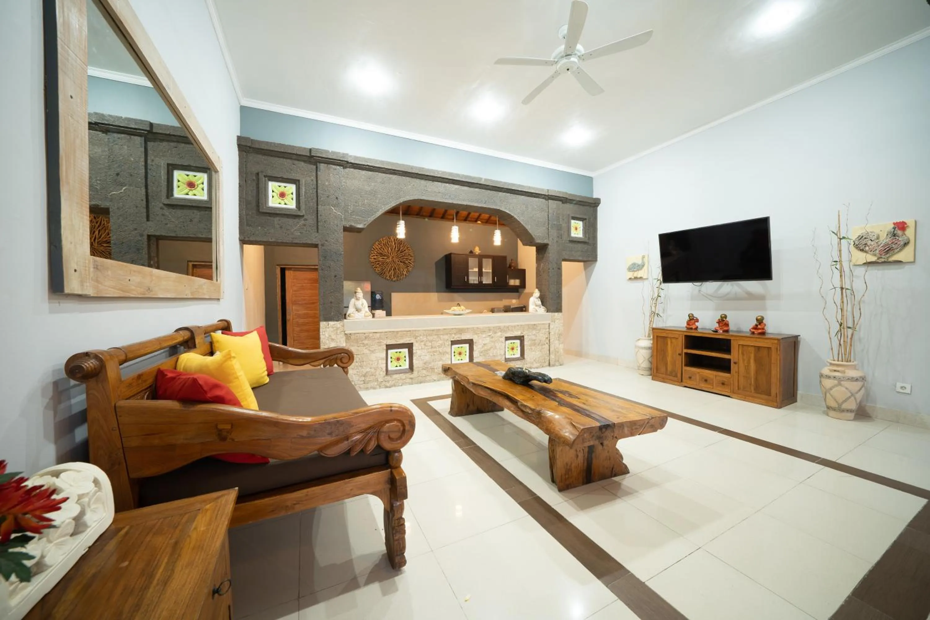 Living room in The Catur Villa Seminyak