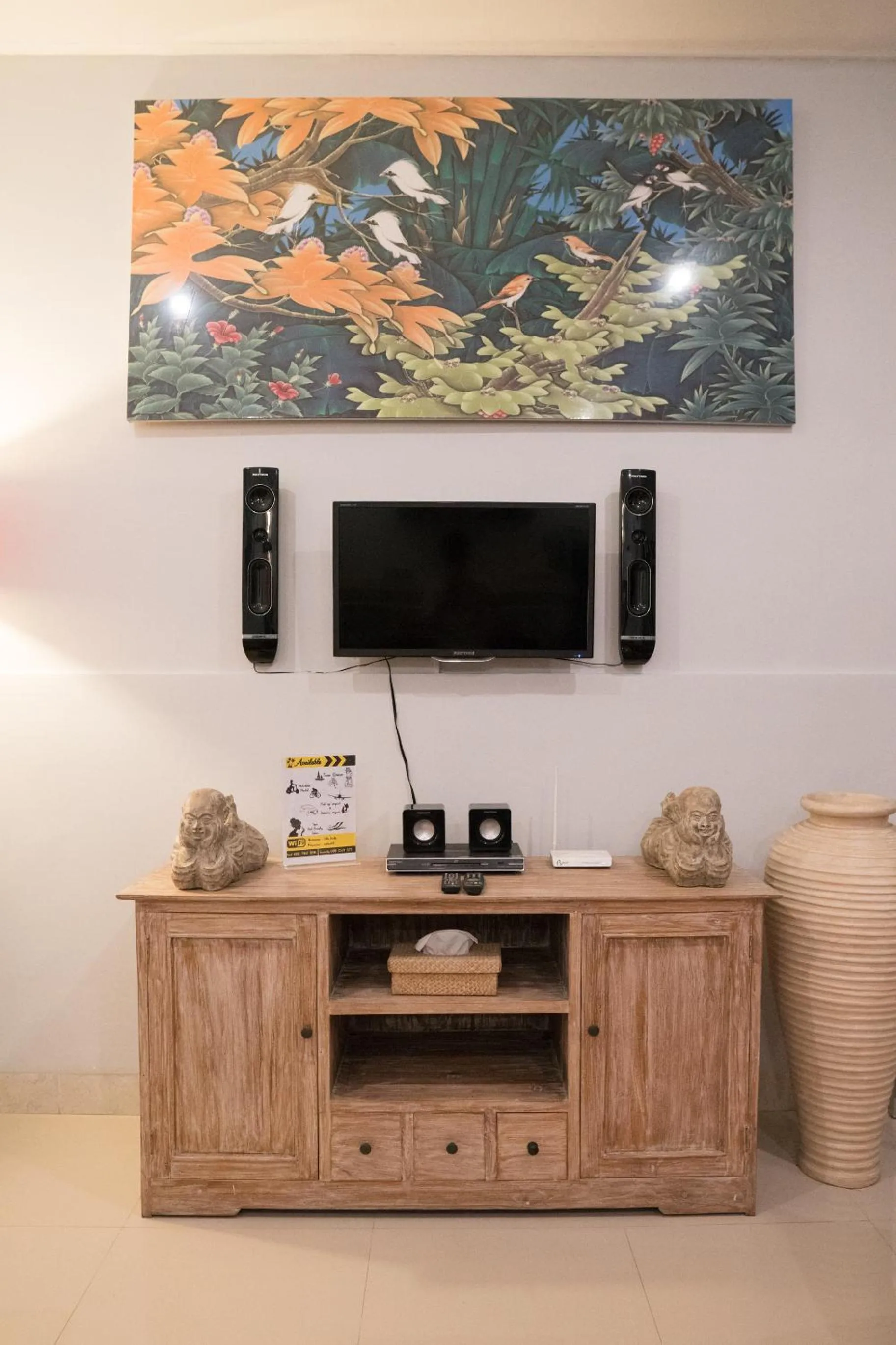 TV and multimedia in The Catur Villa Seminyak