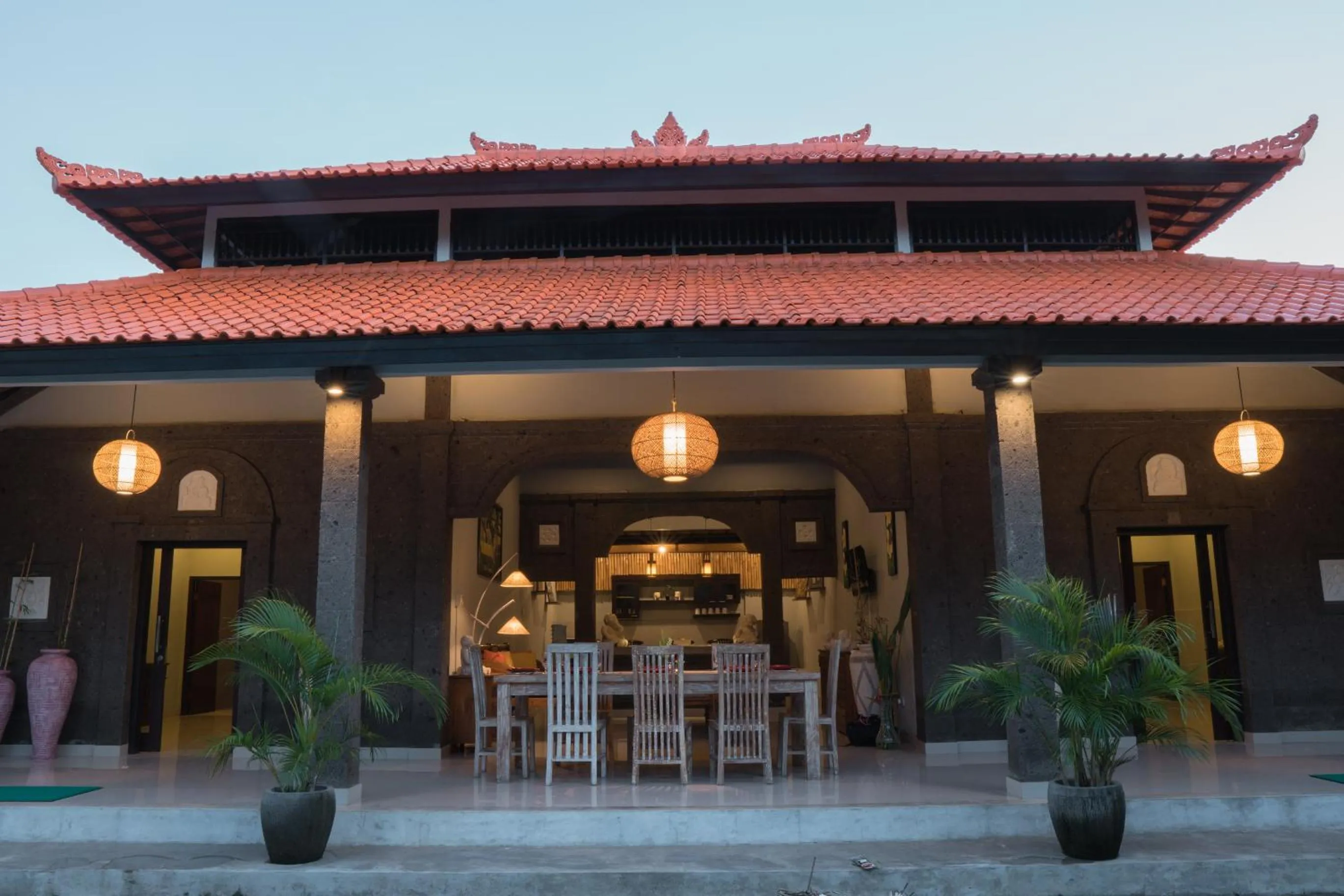 Kitchen or kitchenette in The Catur Villa Seminyak