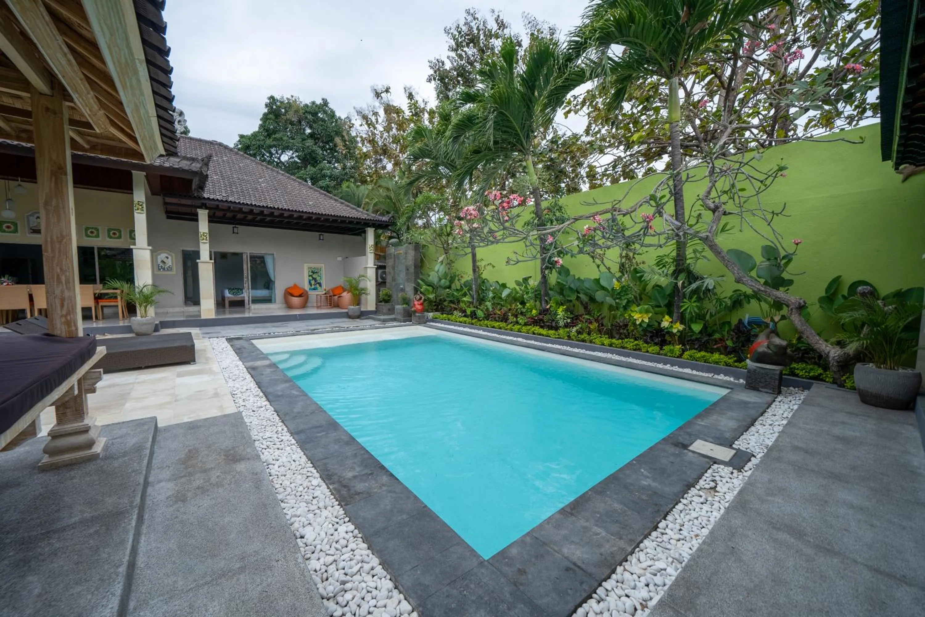 Swimming pool in The Catur Villa Seminyak