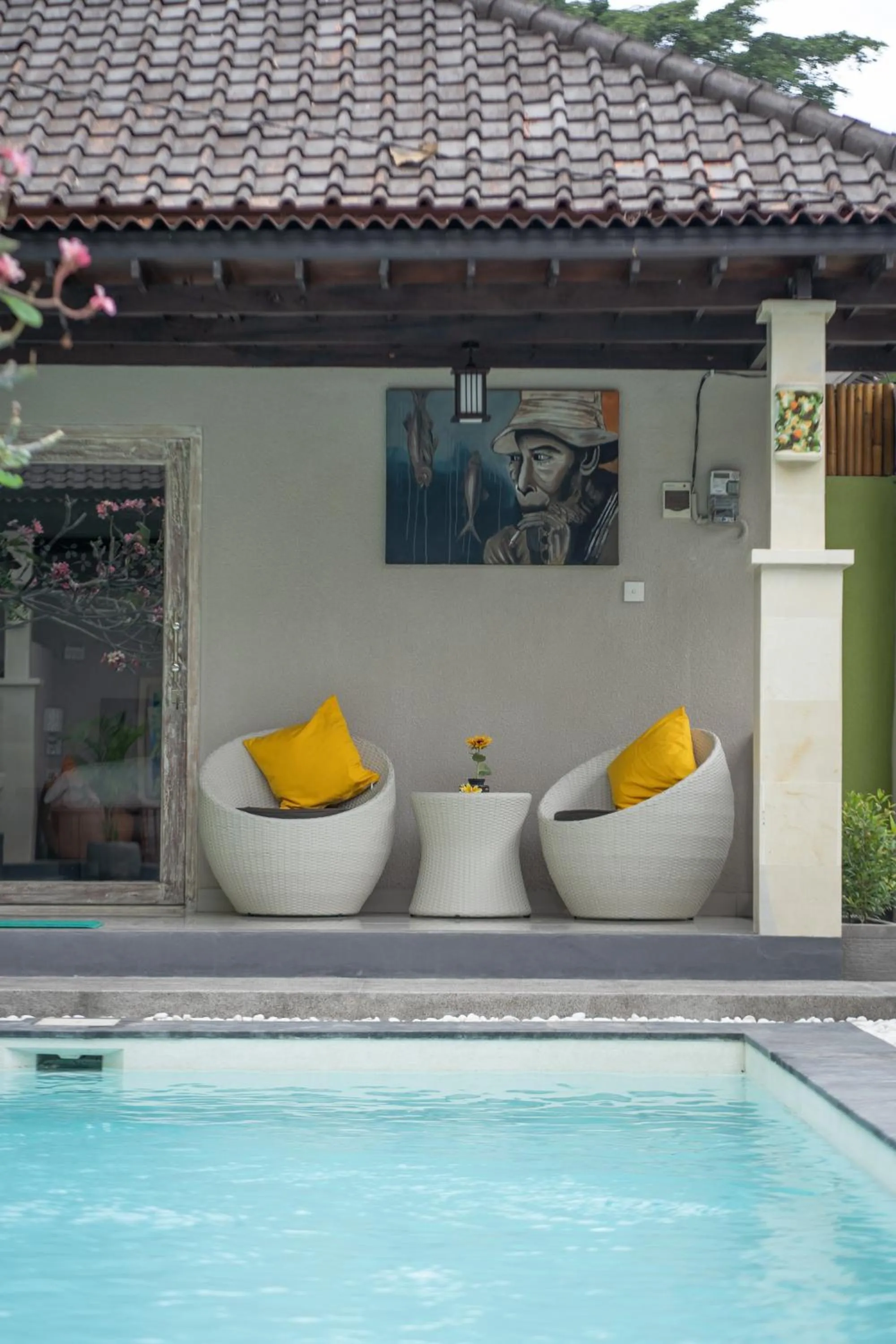 Swimming pool in The Catur Villa Seminyak