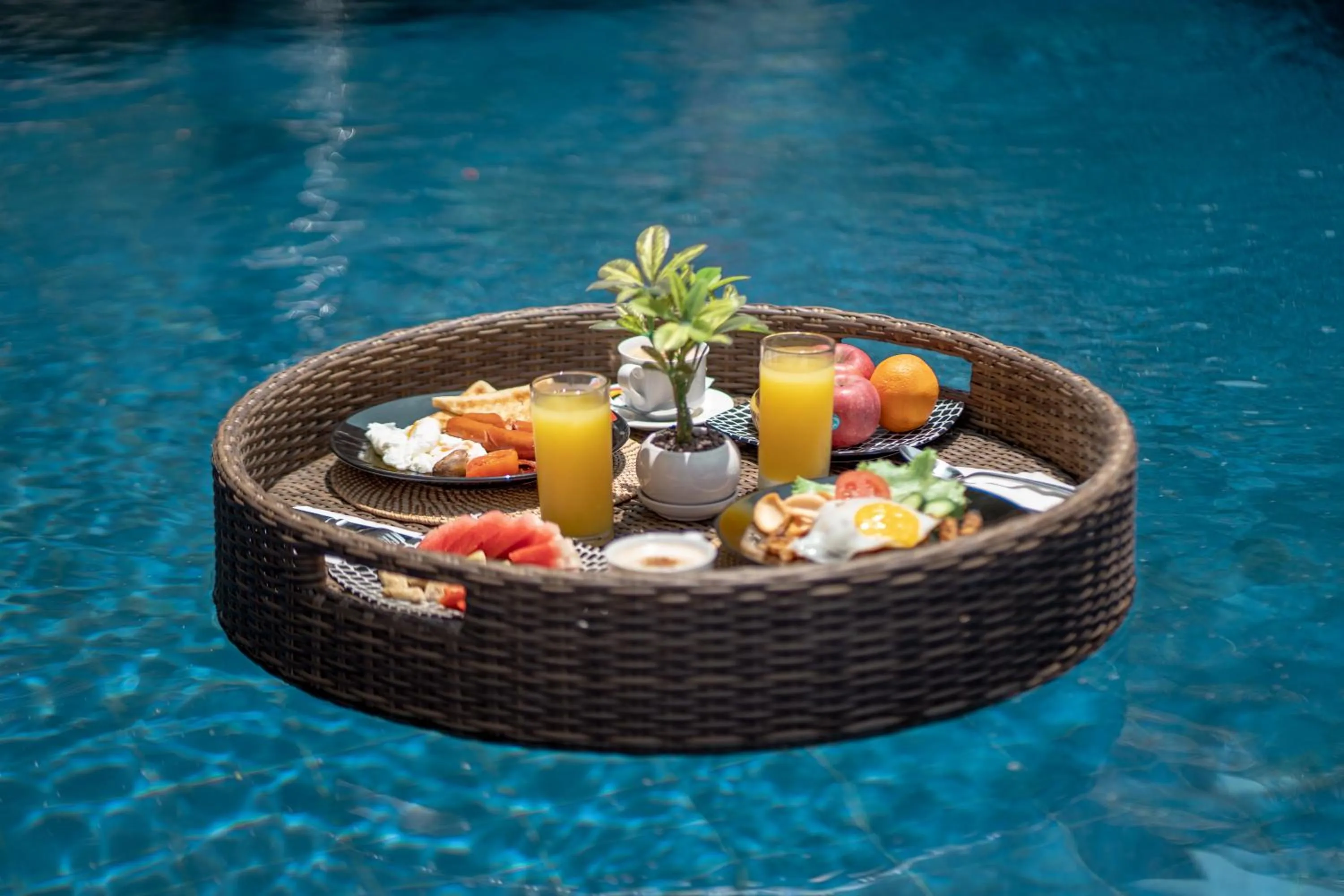 Food and drinks in The Catur Villa Seminyak