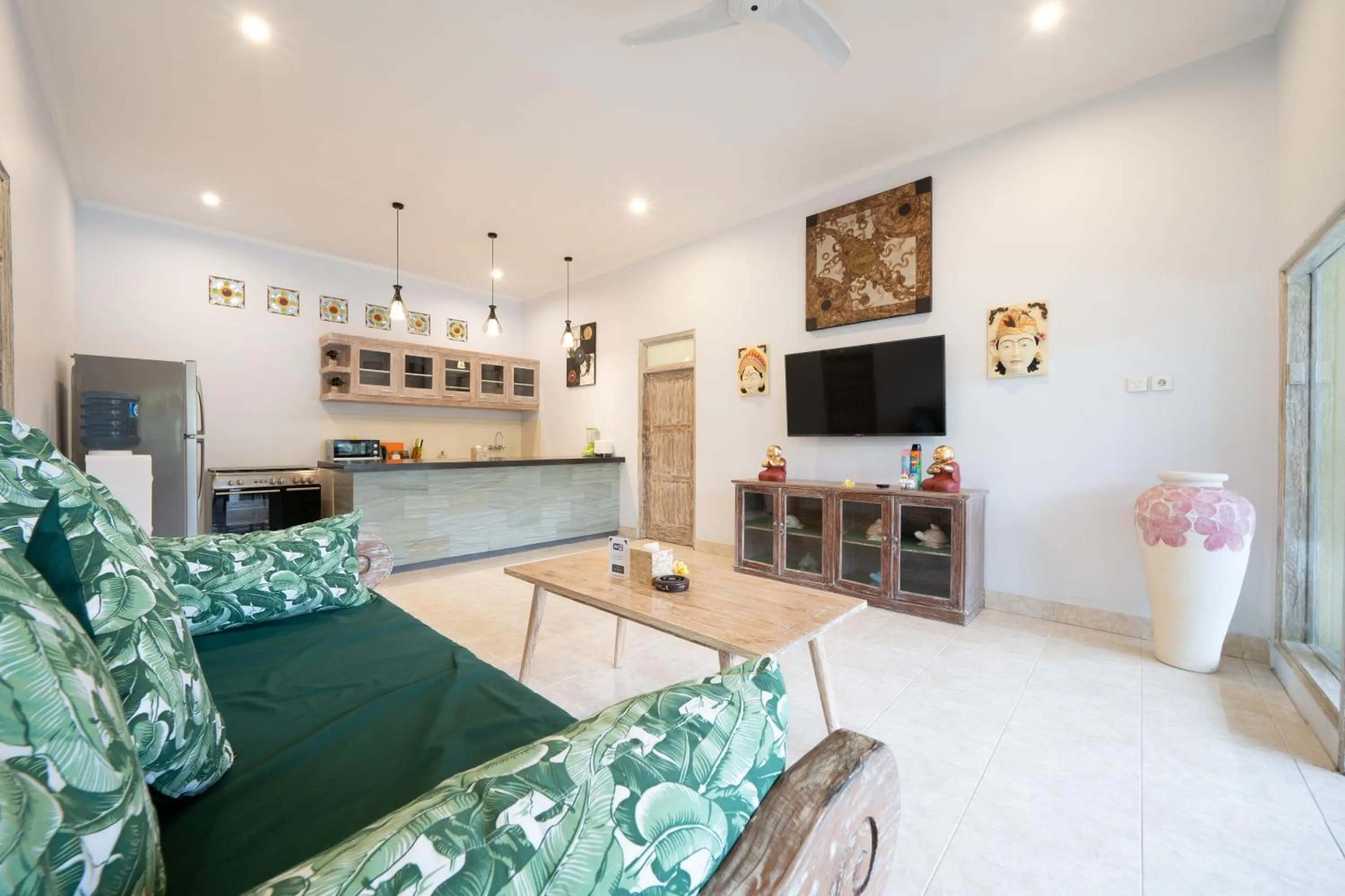 Living room in The Catur Villa Seminyak