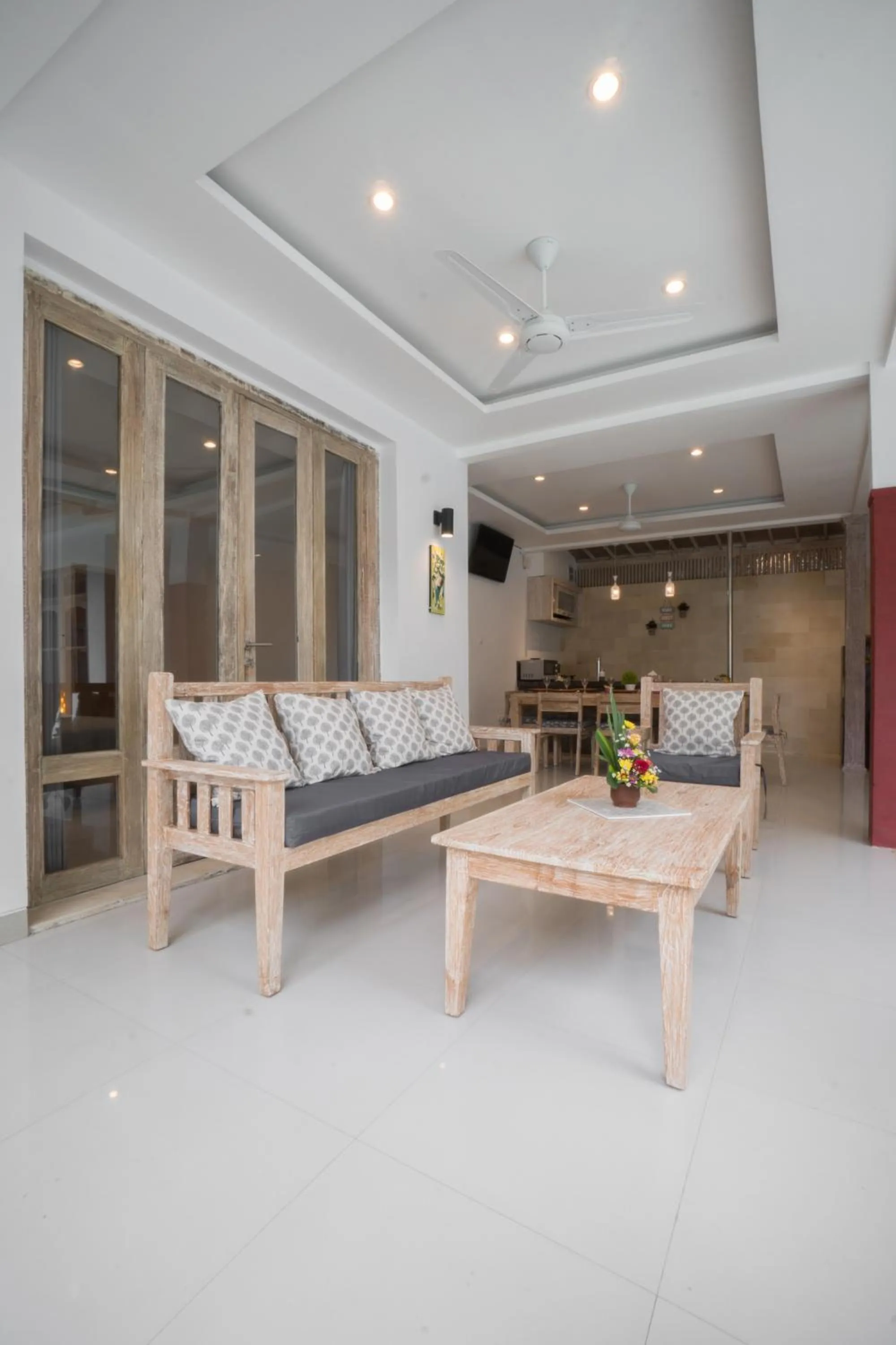 Living room in The Catur Villa Seminyak