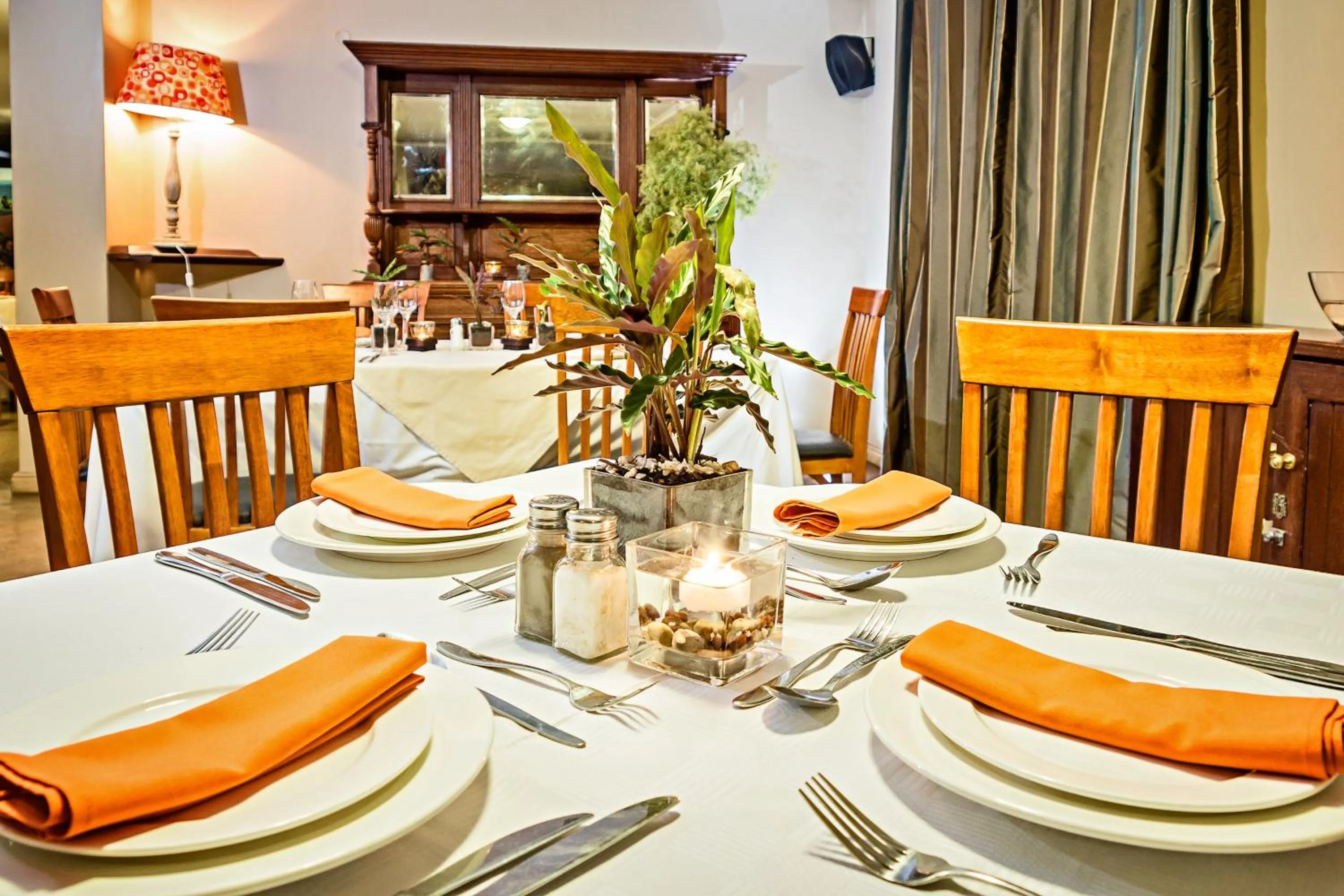 Dining area in Nolangeni Hotel