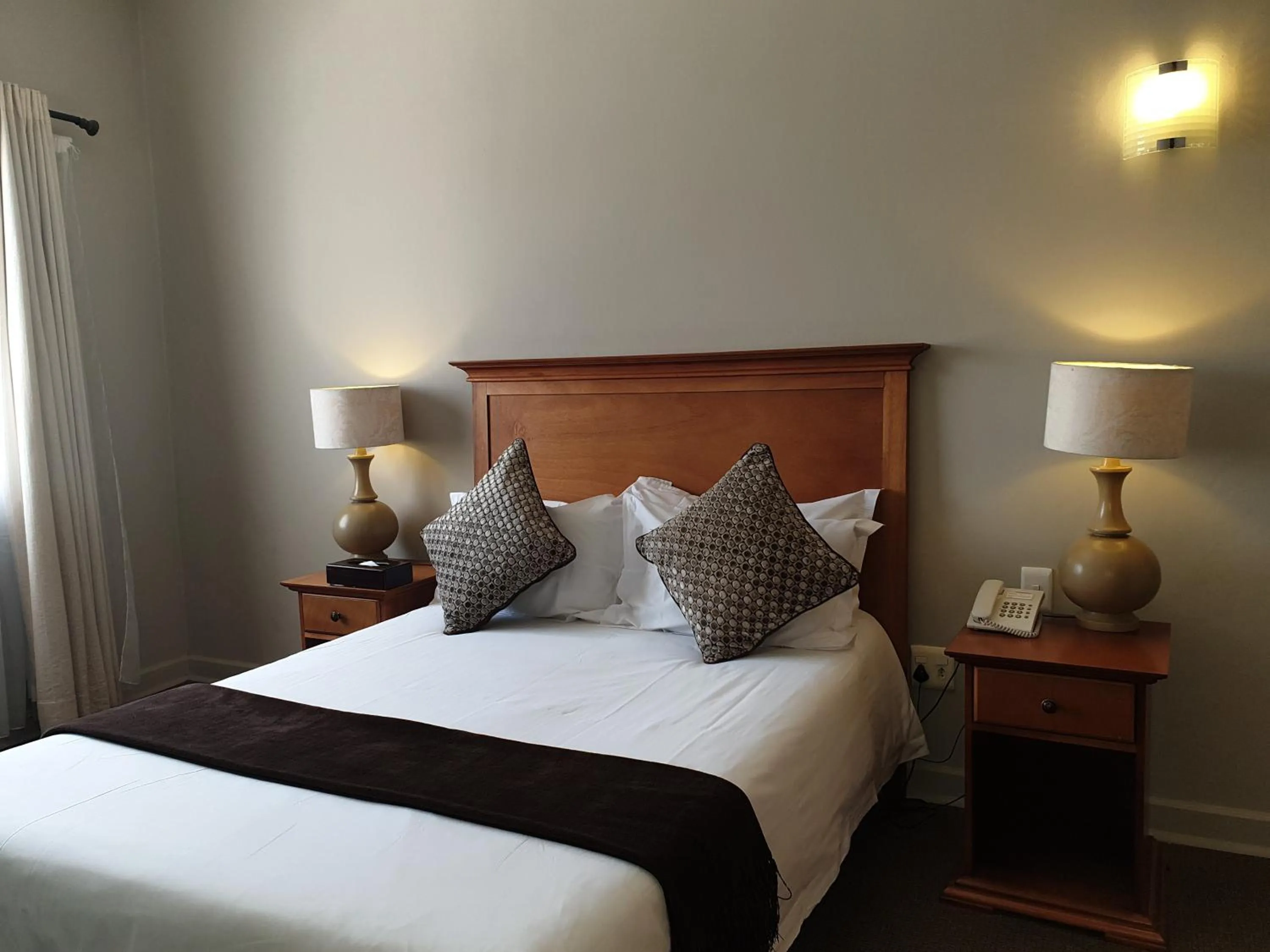 Bed in Nolangeni Hotel