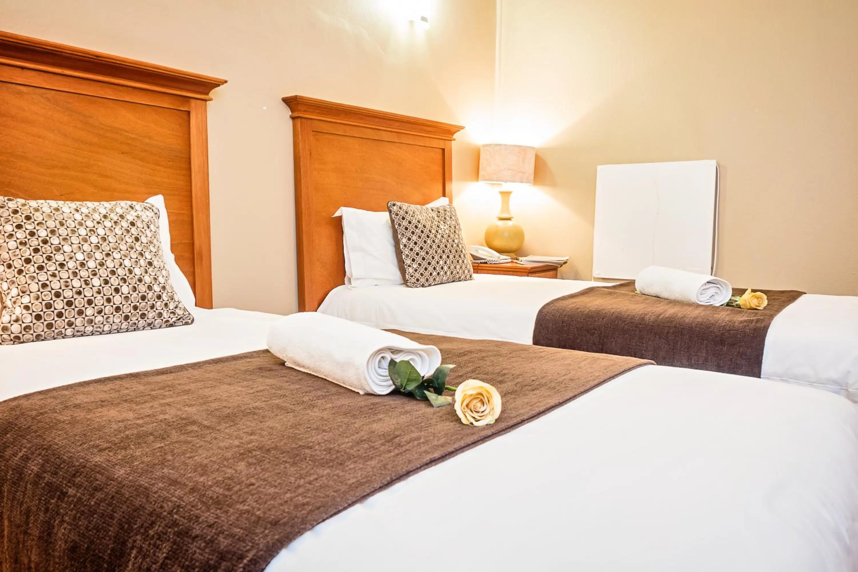 Bed in Nolangeni Hotel