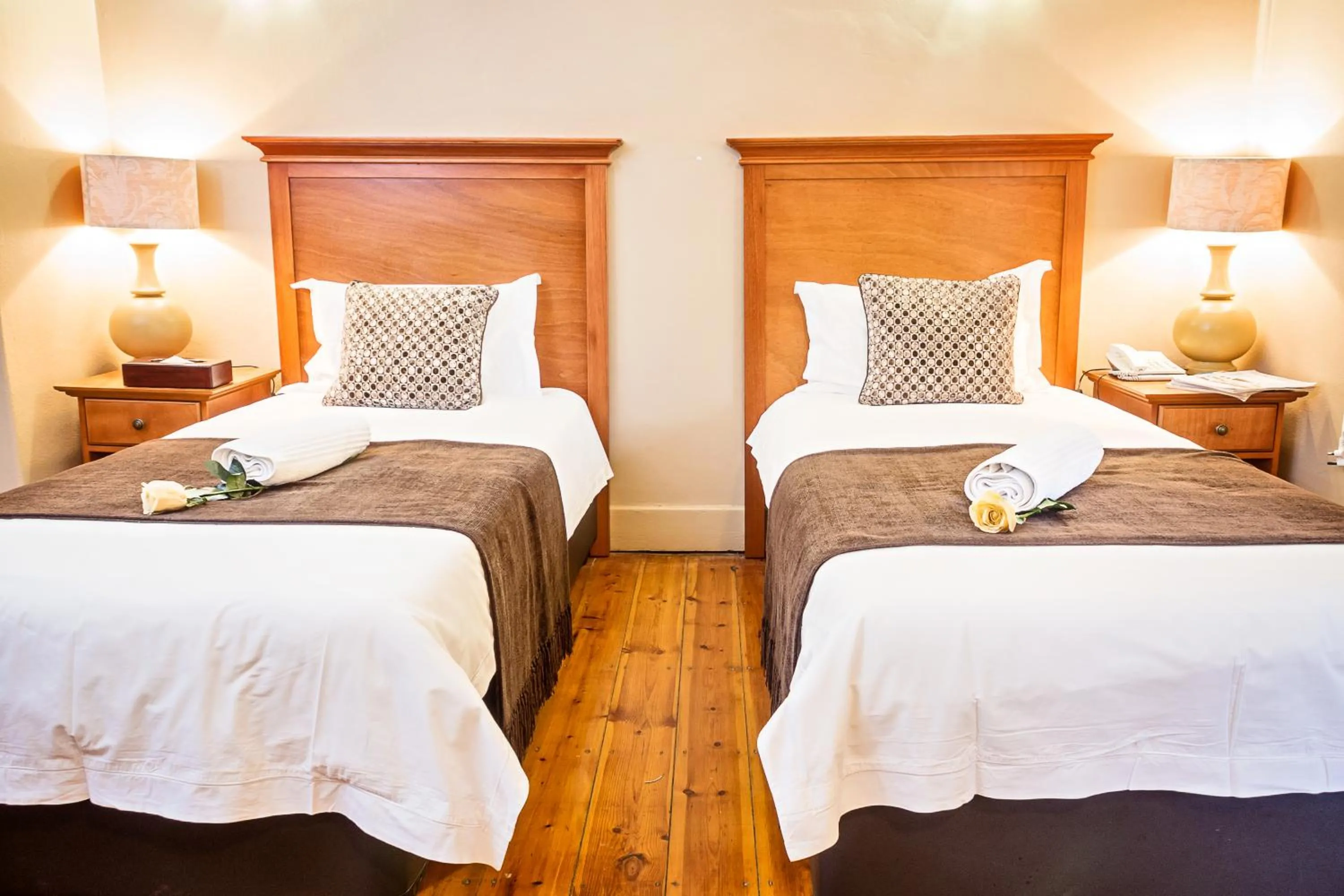 Bed in Nolangeni Hotel