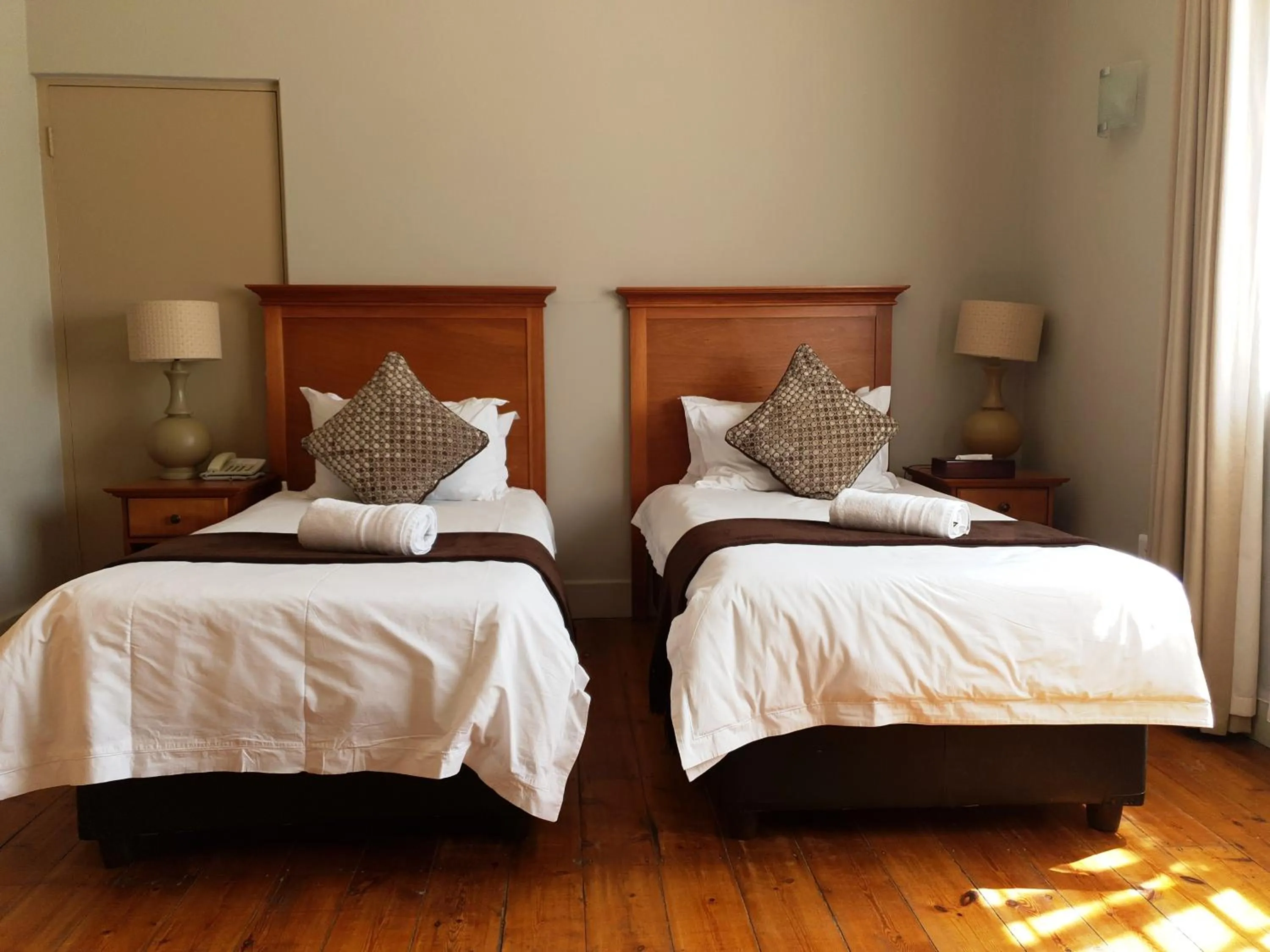 Bed in Nolangeni Hotel