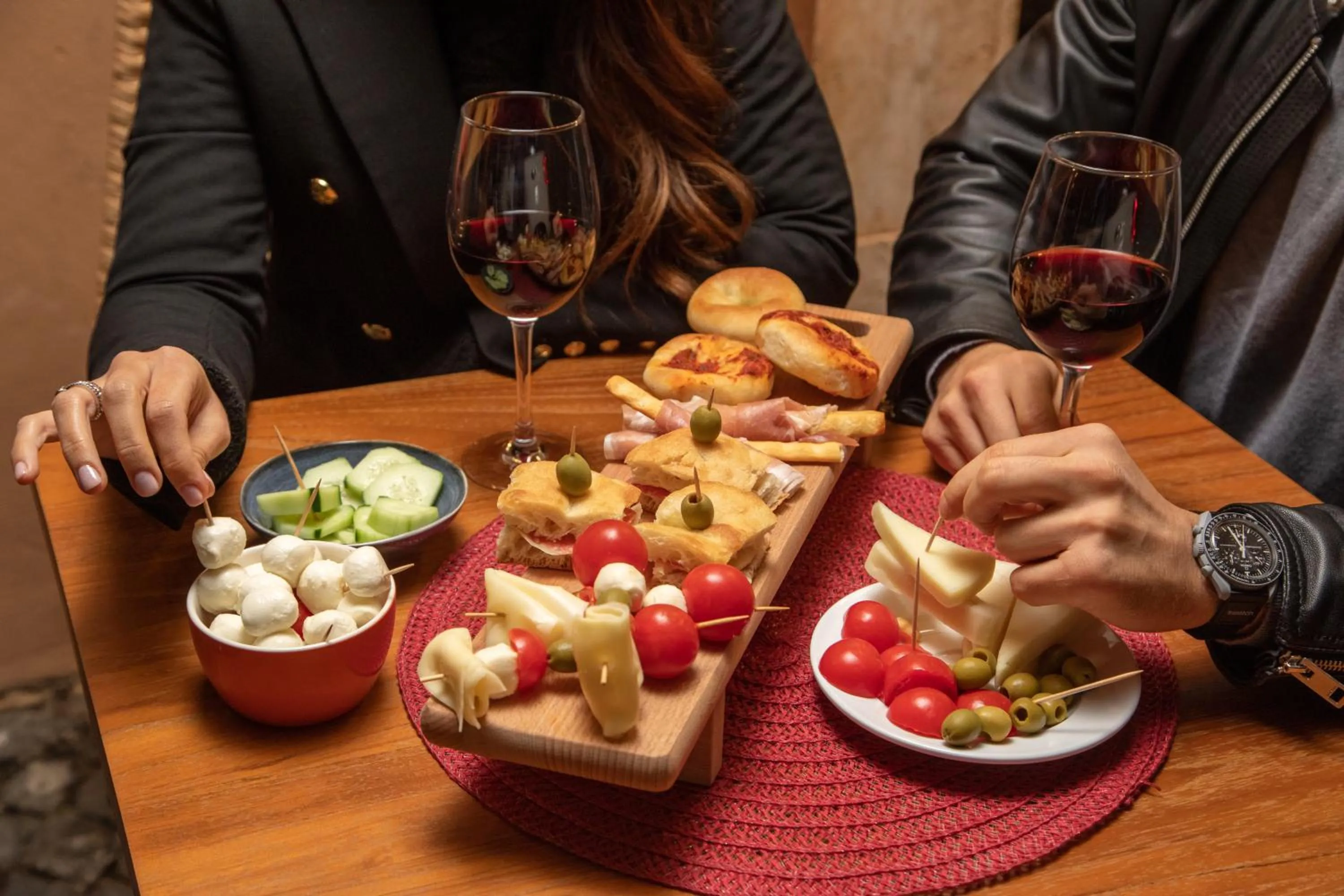 Food close-up in Navona Colors Hotel