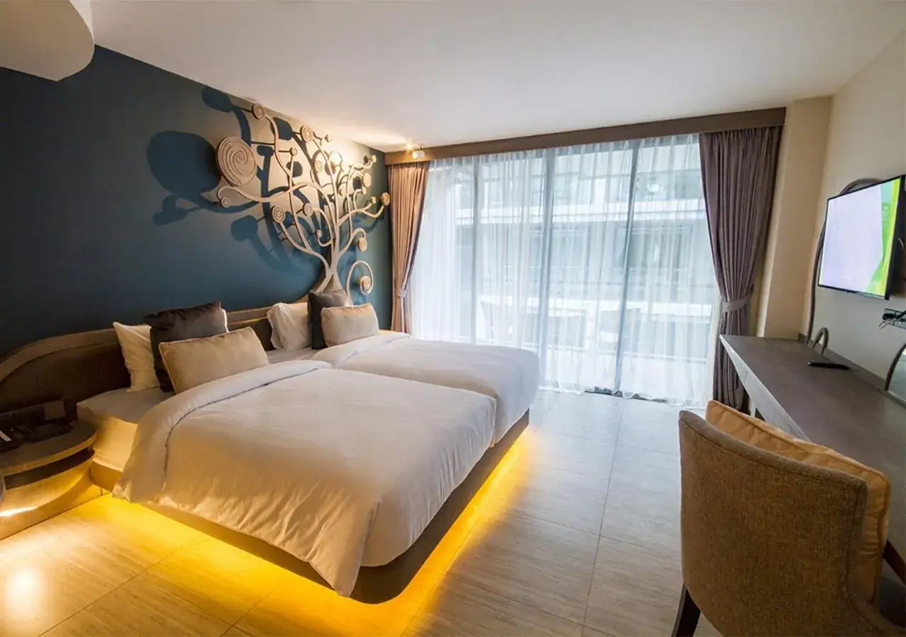 Deluxe Double or Twin Room in Green Pix Khaoyai Deluxe Double or Twin Room in Green Pix Khaoyai