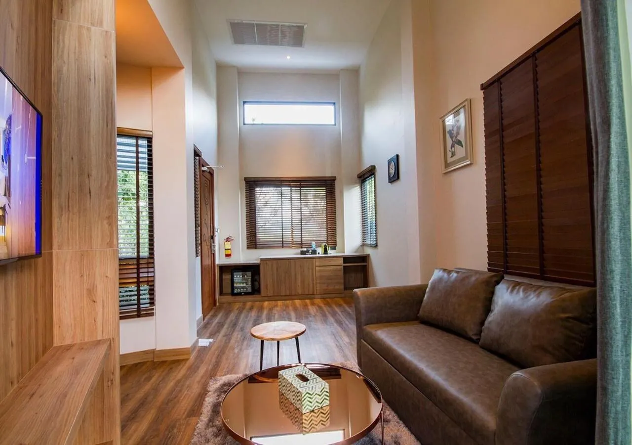 Seating area in Green Pix Khaoyai